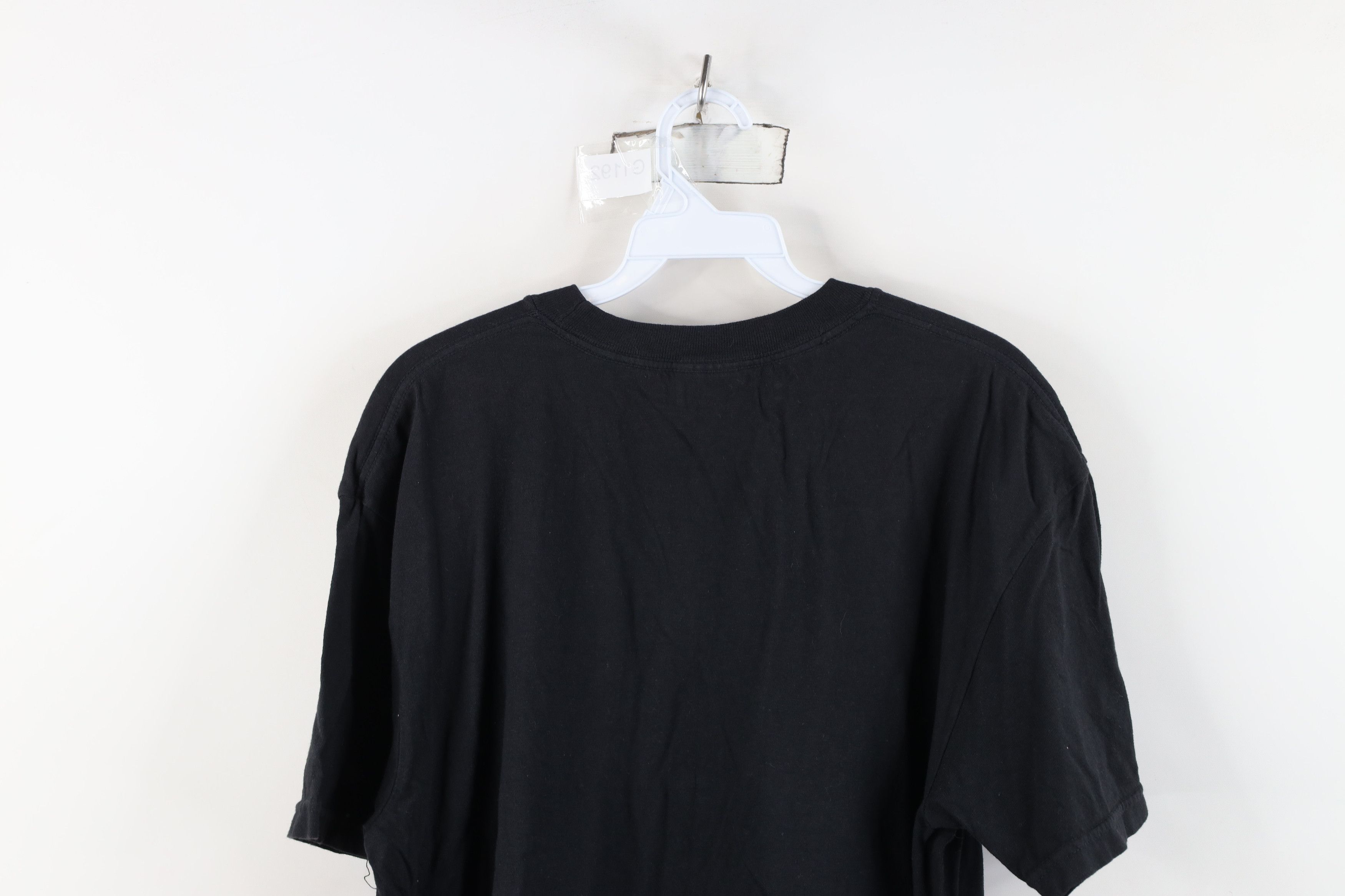 Vintage Vintage Streetwear Blank Short Sleeve T-Shirt Black Cotton Size US L / EU 52-54 / 3 - 10 Thumbnail