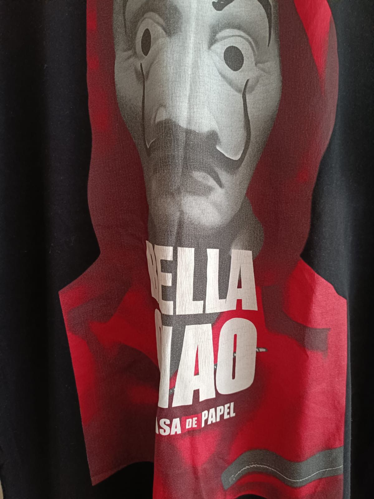 Other Bella Ciao La casa de papel T-shirt Size US XL / EU 56 / 4 - 4 Thumbnail