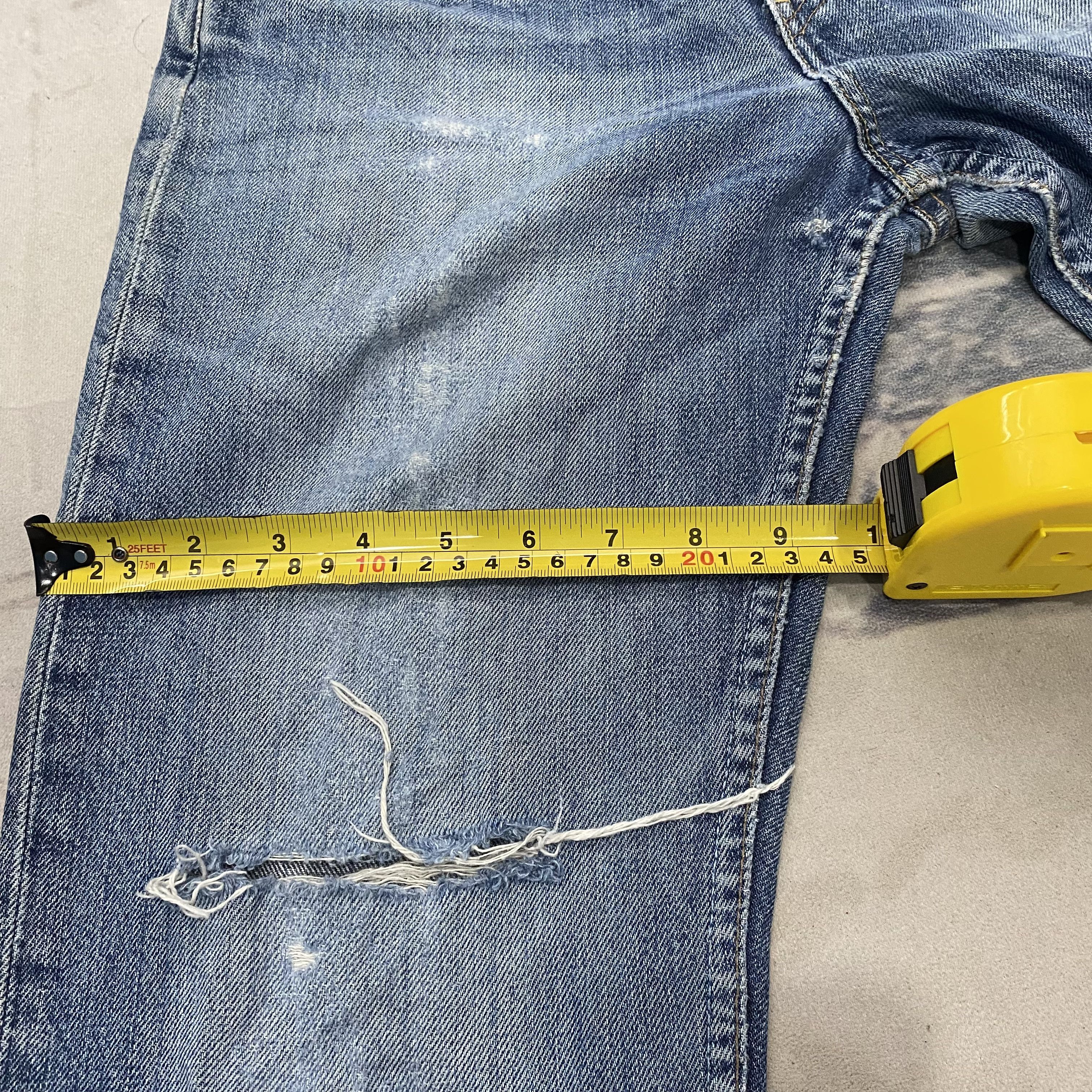 Levi's 🔥 Vintage Levis 507 Distress Aging Bootcut Denim Size US 29 - 22 Thumbnail
