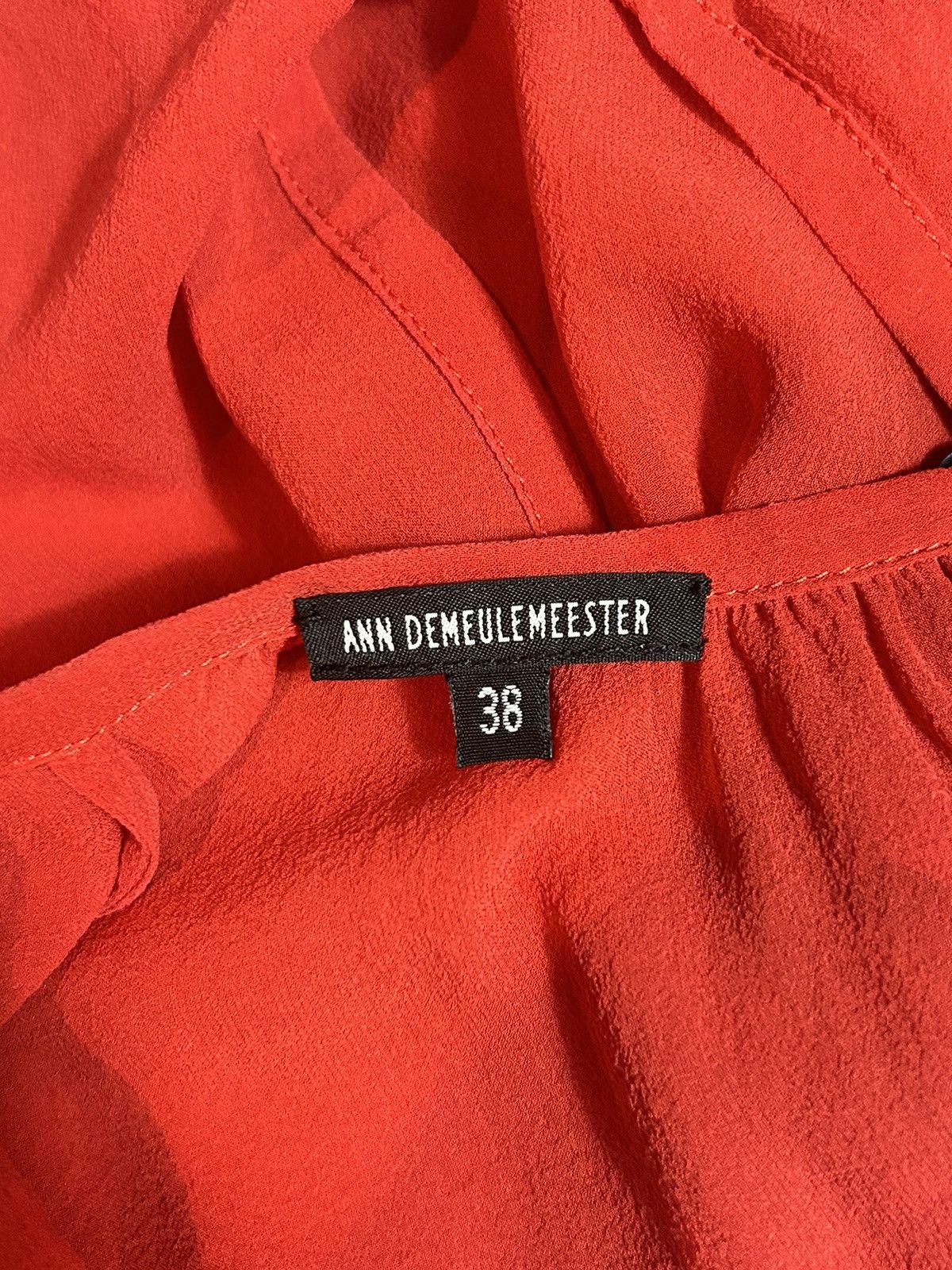 Ann Demeulemeester 00’s Sheer Tassel Long sleeve Blouse Size M / US 6-8 / IT 42-44 - 7 Thumbnail