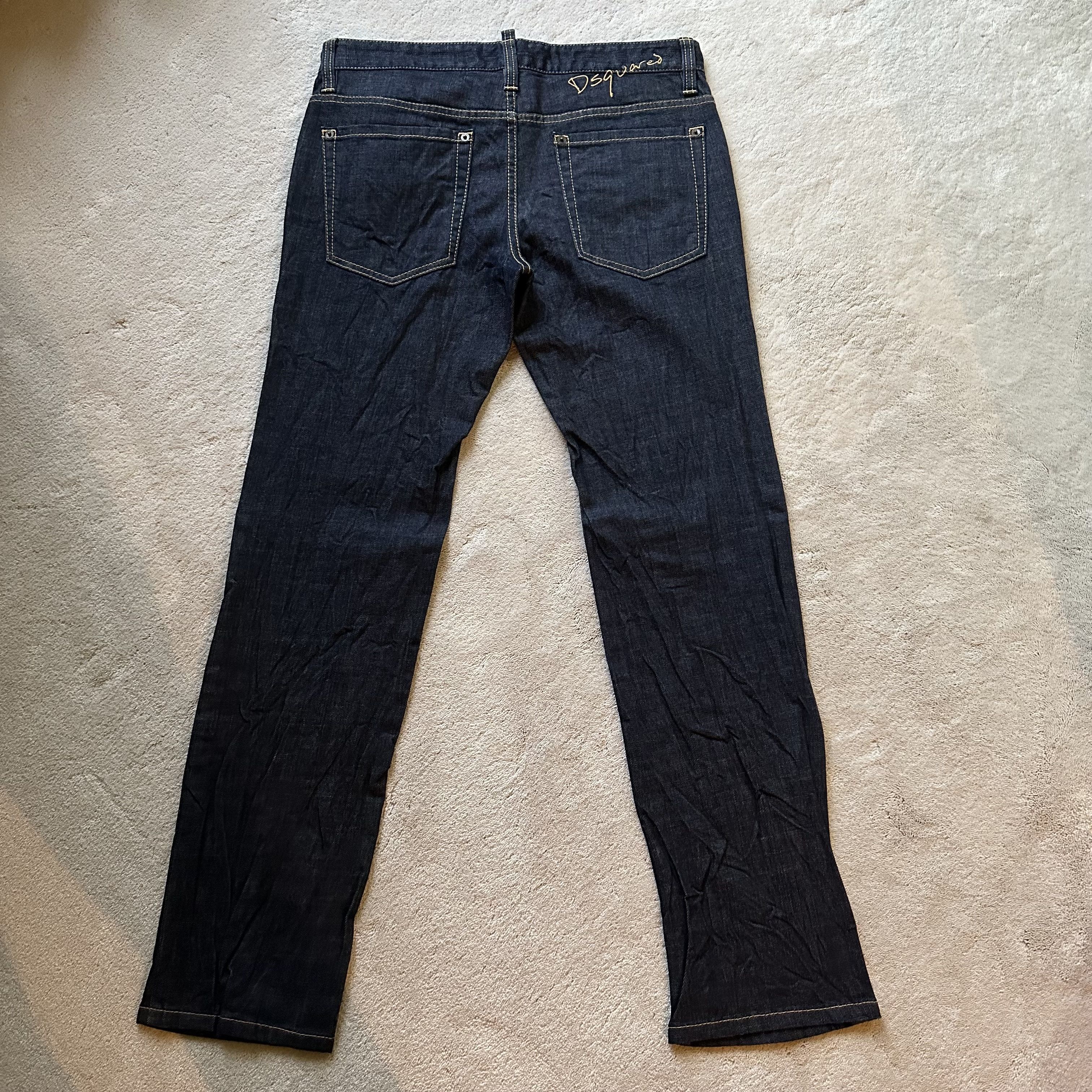 Dsquared2 DSQUARED2 Dark Rinse Wash SLIM JEANS Size 46 EUR | 30 US Size US 30 / EU 46 - 4 Thumbnail