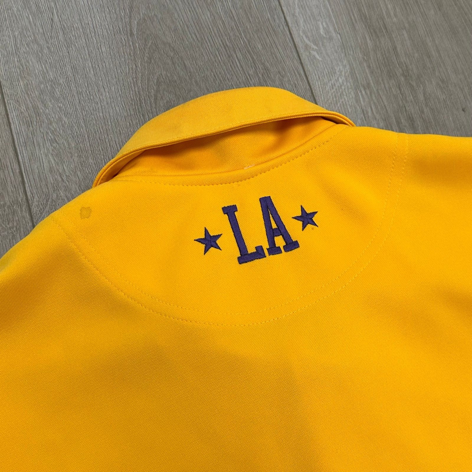 Nike Vintage Nike NBA LA Lakers Warm Up Shooting Jersey Size XL Size US XL / EU 56 / 4 - 8 Thumbnail