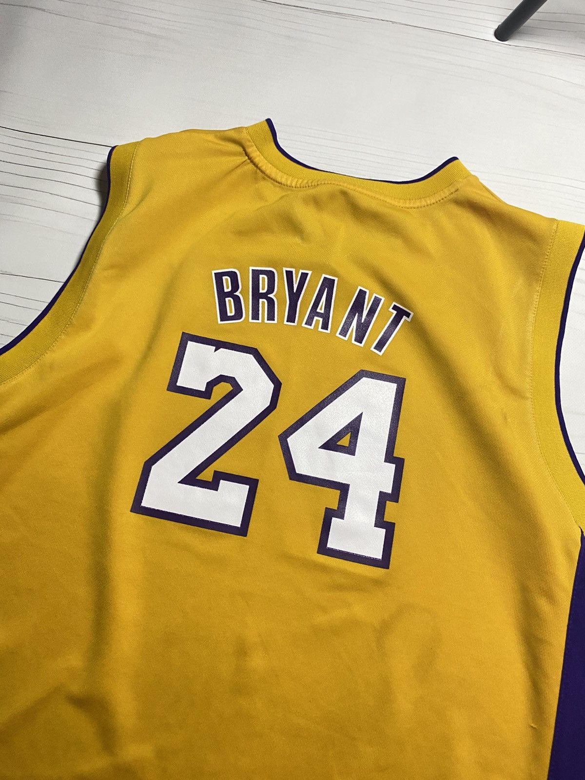 Adidas × NBA Vintage Adidas L.Lakers #24 Bryant jersey y2k NBA Size US XL / EU 56 / 4 - 11 Thumbnail