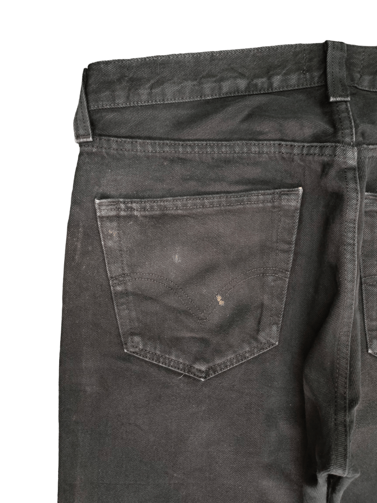 Levi's Vintage Clothing Size 34x31 Vintage Levis 501 Super Black Jeans Distressed Size US 34 / EU 50 - 14 Thumbnail