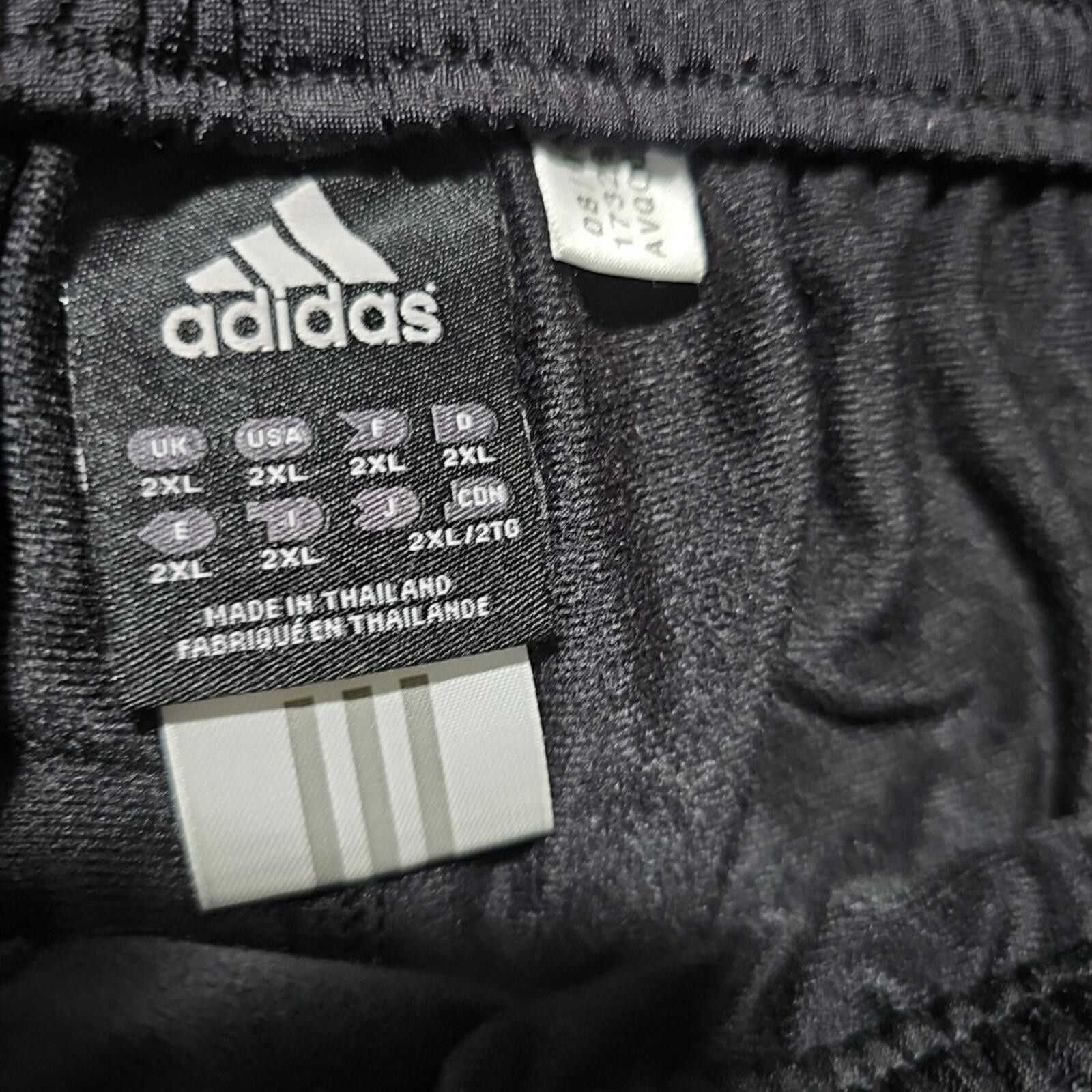 Adidas Adidas 2XL Snap Tear Away Track Basketball Pants Size US 40 / EU 56 - 4 Thumbnail