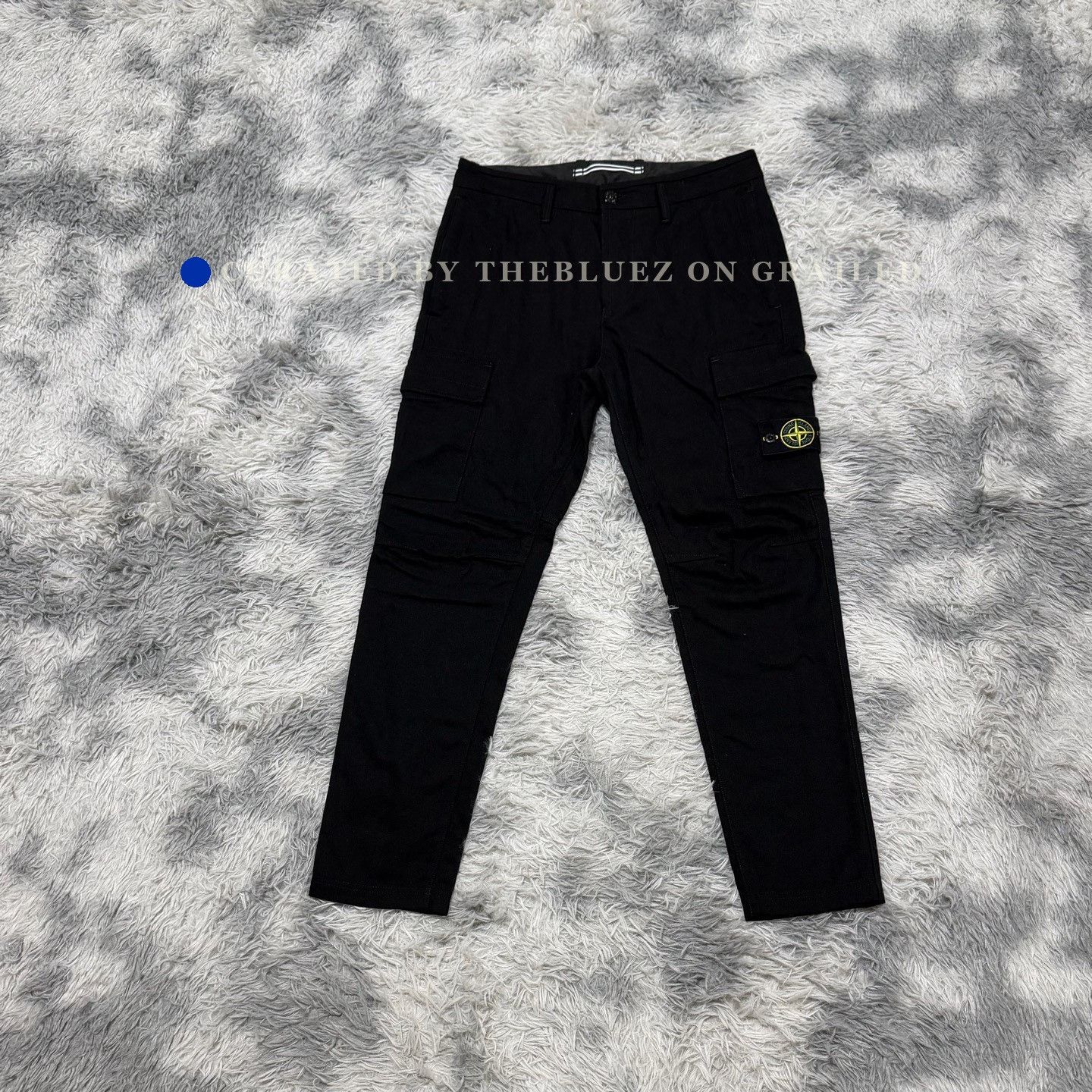 Stone Island Stone Island Wool Blend Cargo Straight Pants Size US 30 / EU 46 - 1 Thumbnail