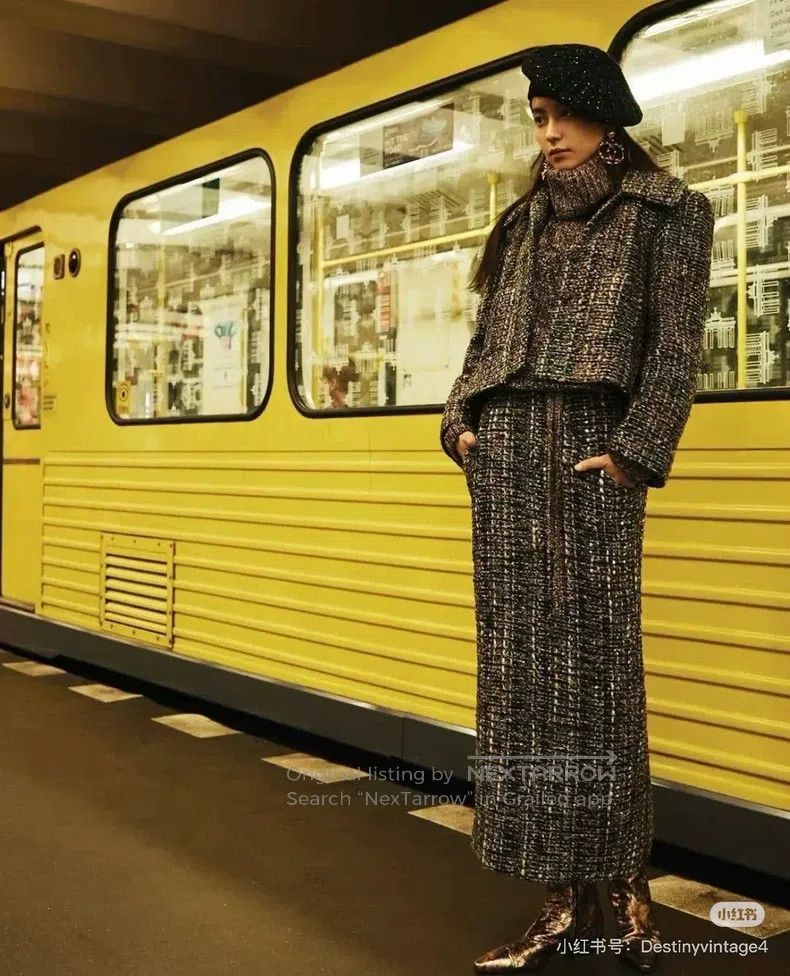 Chanel Chanel Forest Series Tweed Coat Size XS / US 0-2 / IT 36-38 - 7 Thumbnail