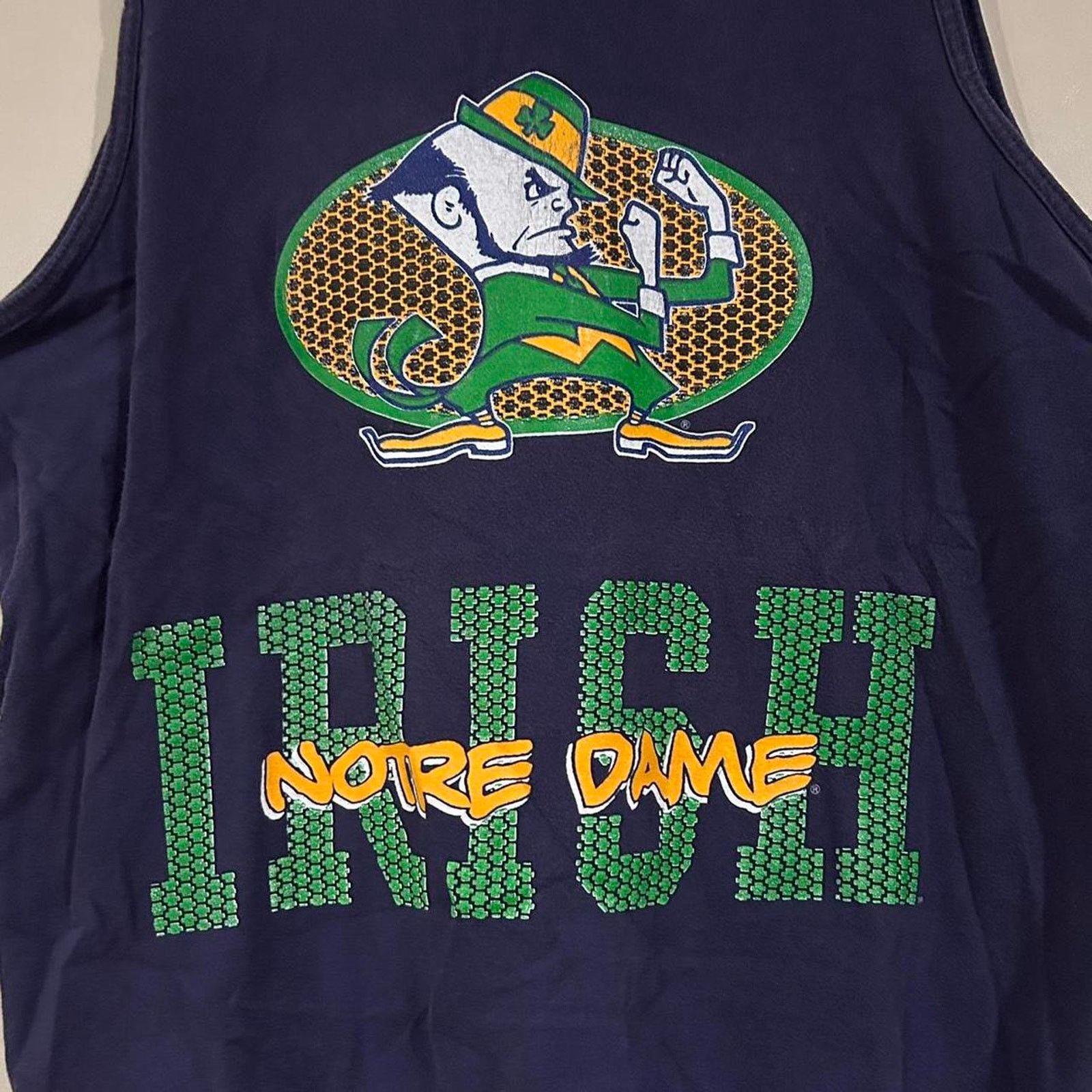 Other Vintage Notre Dame Fighting Irish Tank Top Size US L / EU 52-54 / 3 - 2 Thumbnail