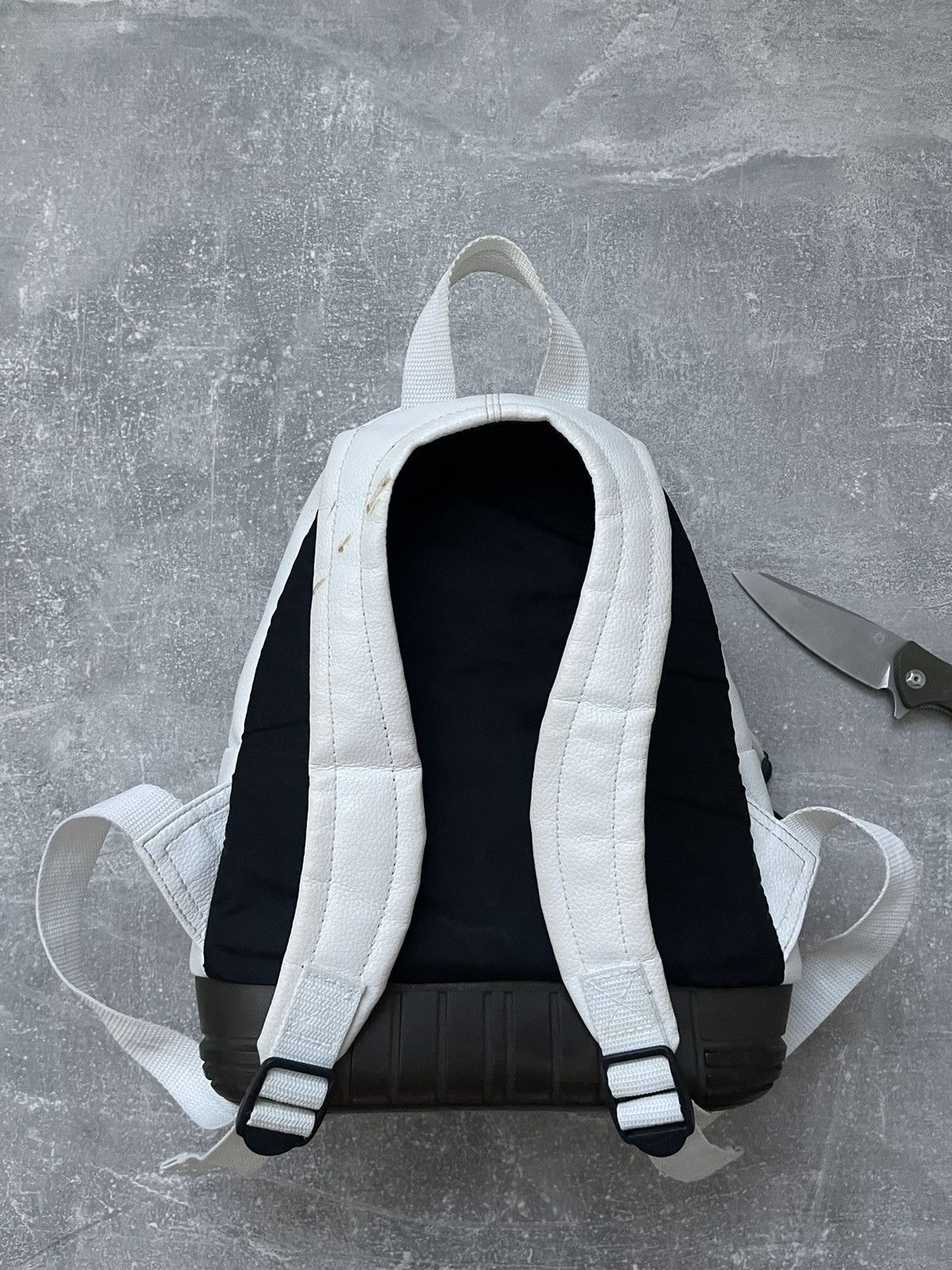 Nike Nike Leather Bag Bagpack VINTAGE ❗️❗️❗️ Size ONE SIZE - 4 Thumbnail