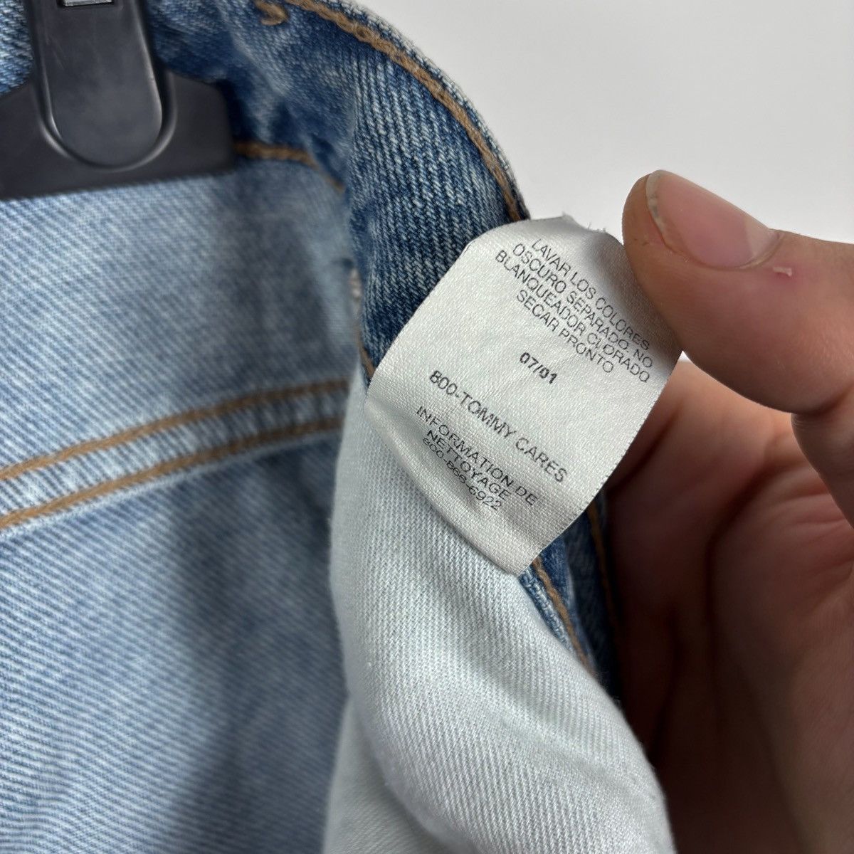Tommy Hilfiger Tommy Hilfiger Vintage denim jeans Size US 34 / EU 50 - 9 Thumbnail