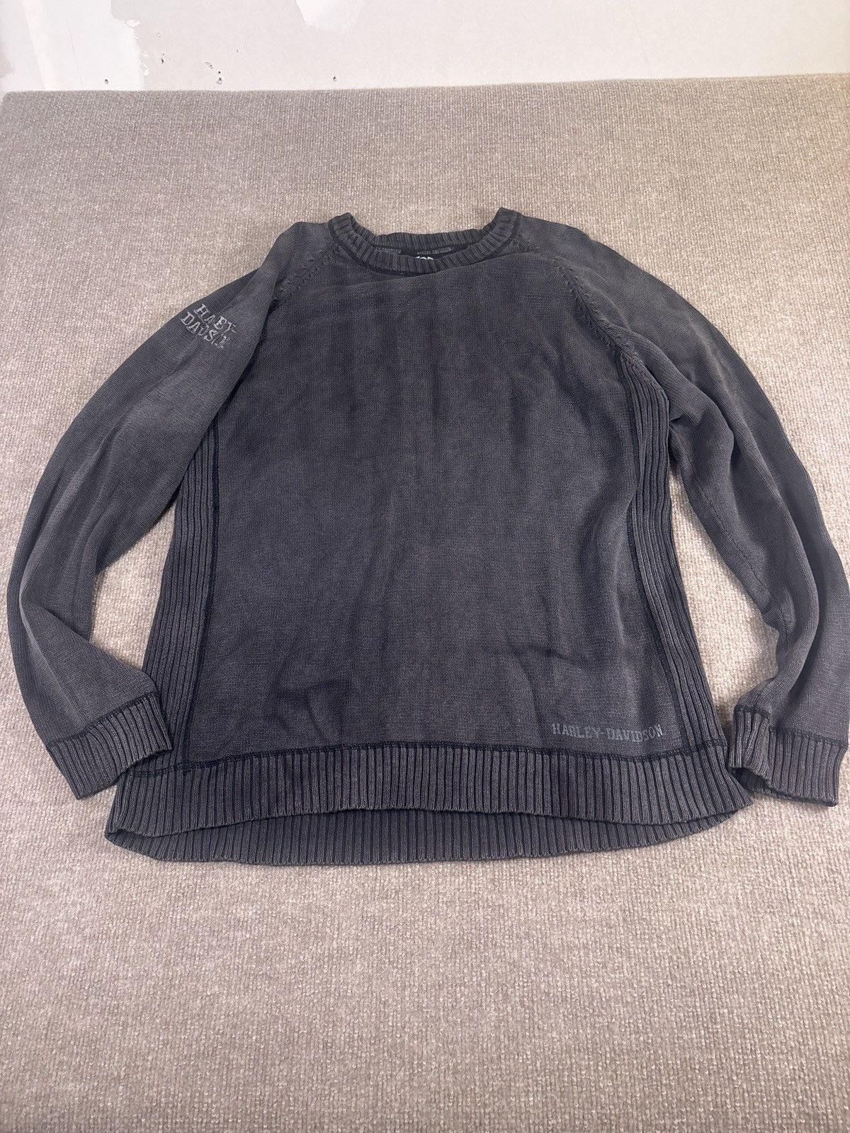 Harley Davidson Harley Davidson men’s gray large crewneck sweater Size US L / EU 52-54 / 3 - 1 Thumbnail
