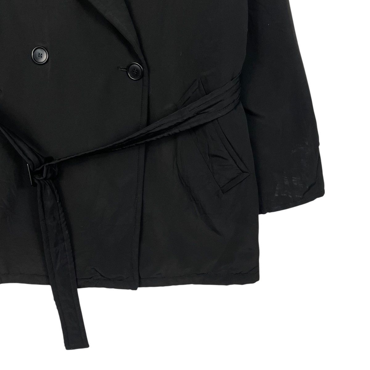 Max Mara Max Mara Double Breasted Black Jacket Size S / US 4 / IT 40 - 4 Thumbnail