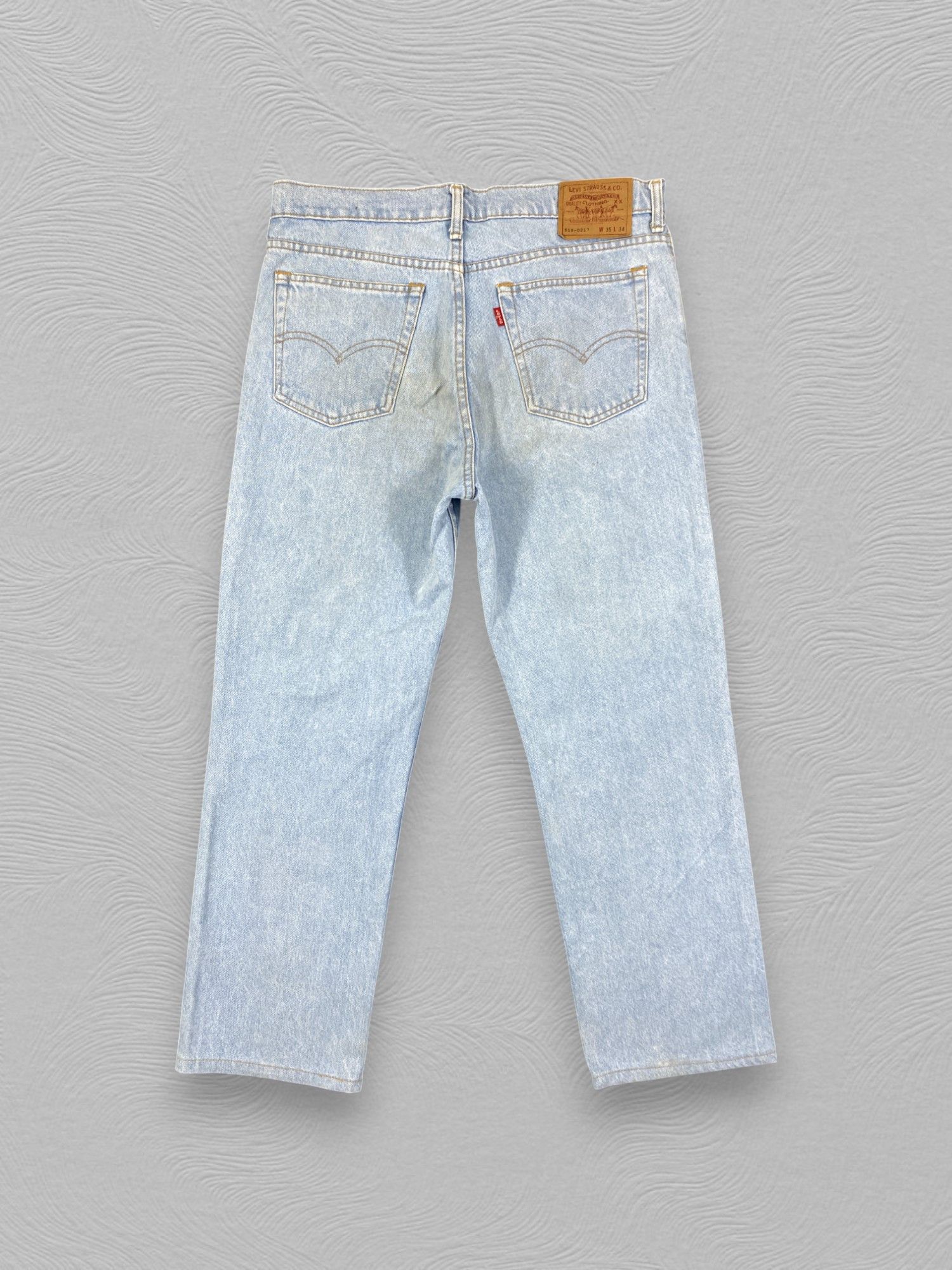 Levi's Light Blue Vintage Levi's 518 Jeans 34x26.5 - JN3307 Size US 34 / EU 50 - 2 Thumbnail