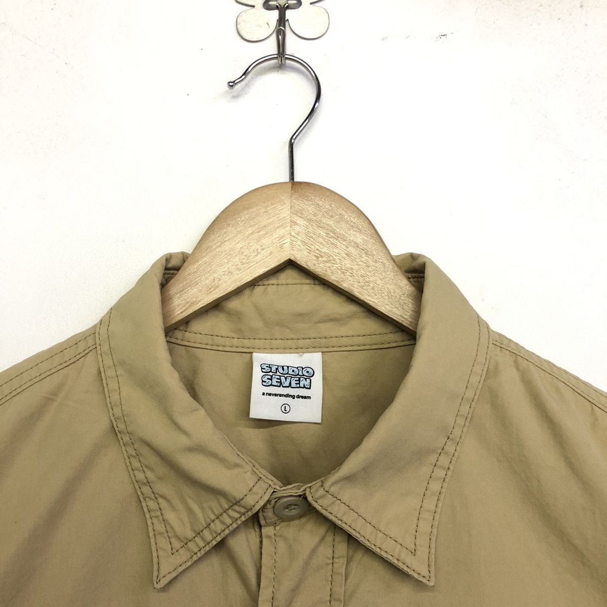 GU Studio Seven X GU Oversize Button Work Shirt Size US L / EU 52-54 / 3 - 3 Thumbnail