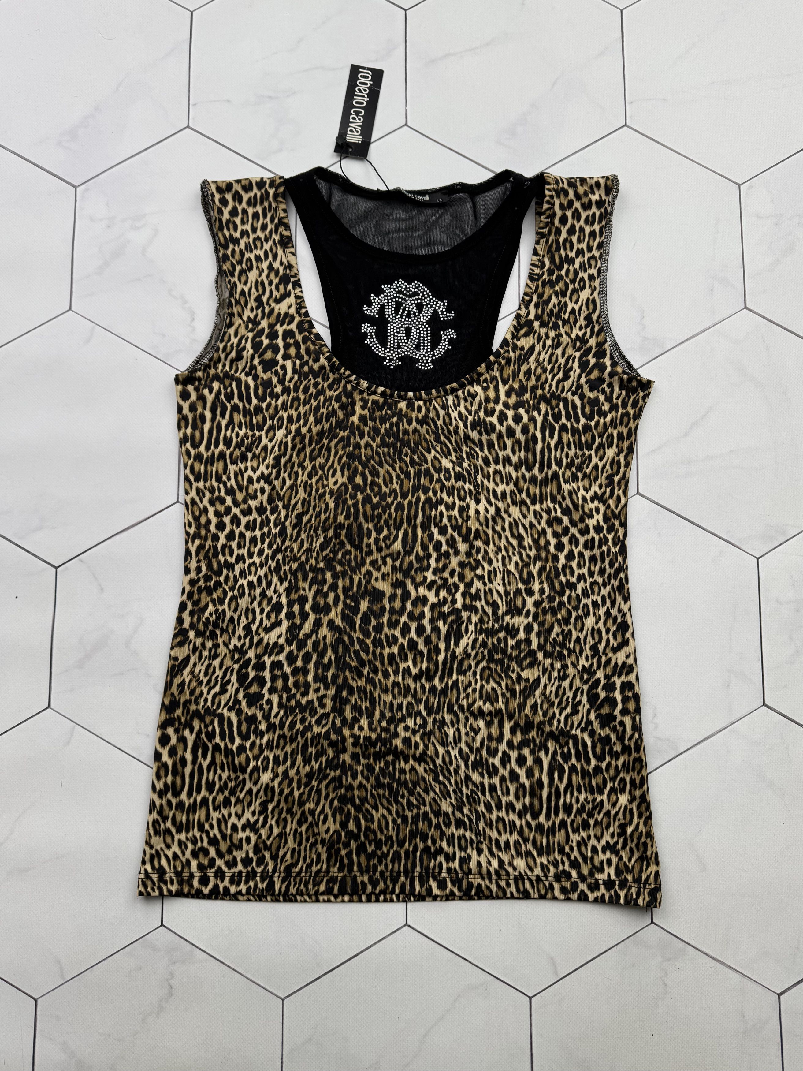 Roberto Cavalli Roberto Cavalli Vintage Tank Top (B254) Size M / US 6-8 / IT 42-44 - 1 Thumbnail