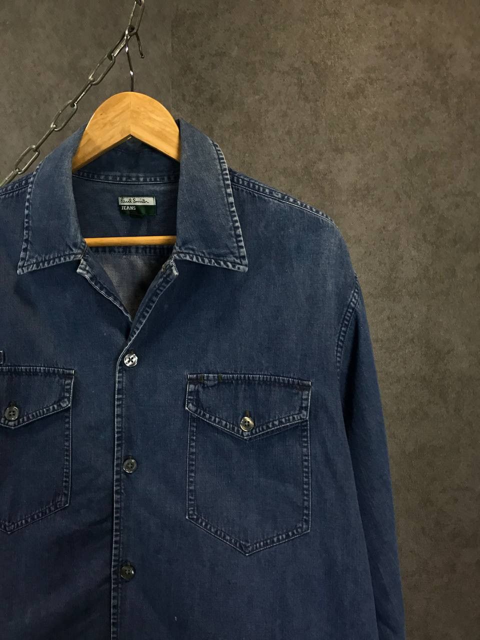 Paul Smith Paul Smith vintage designer denim shirt Size US L / EU 52-54 / 3 - 2 Thumbnail