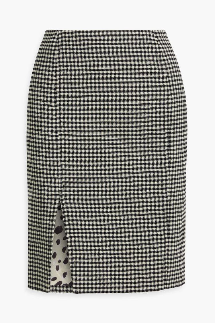 Marni o1y1125 Mini Skirt in Black/White Size 27" / US 4 / IT 40 - 1 Thumbnail