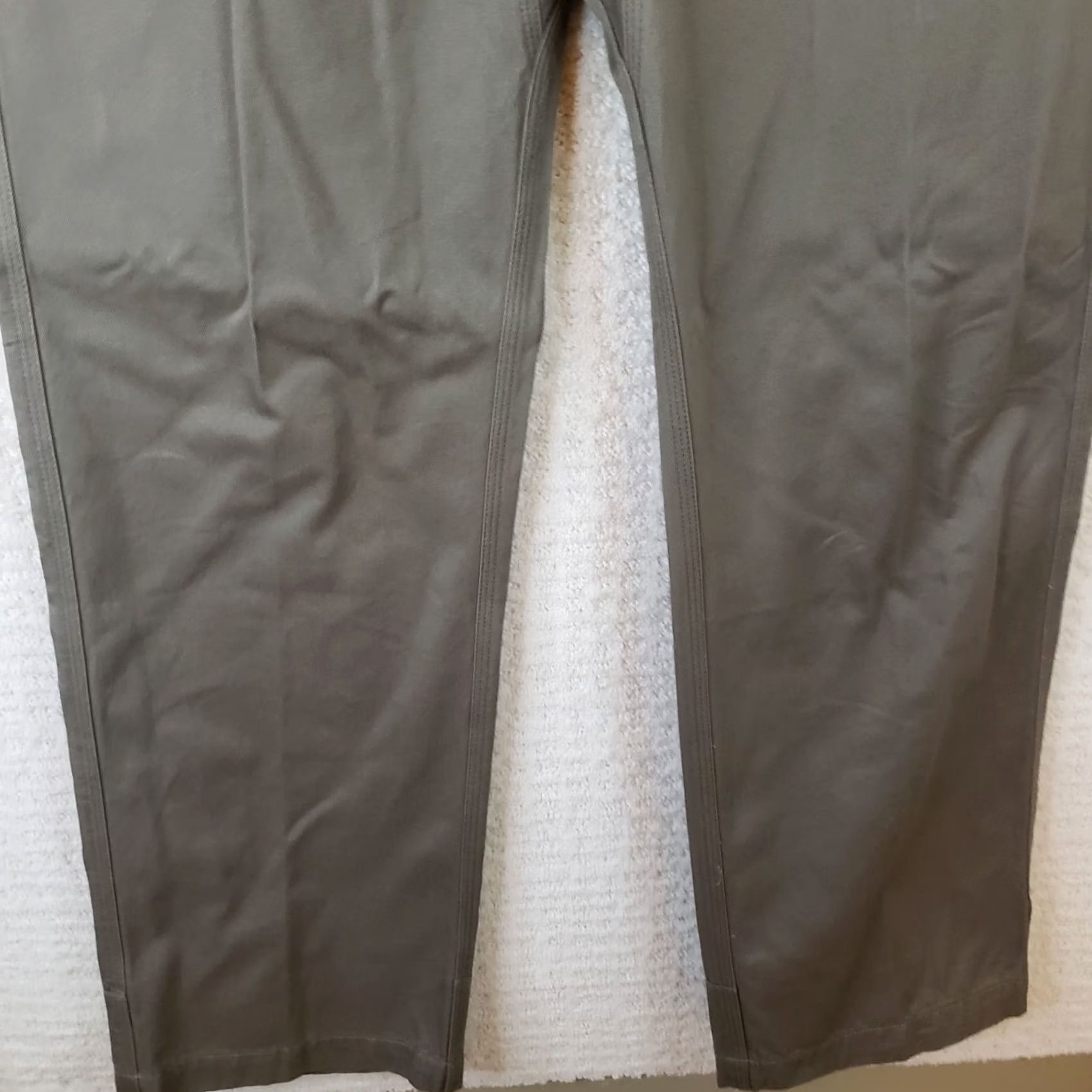 Mountain Khakis Mountain Khakis Teton Twill Pants Mens Regular 32x32 Green Khaki Chino 5-Pocket Straight Front Belt Loops Zipper Button Cotton Canvas Casual Workwear Size US 32 / EU 48 - 7 Thumbnail