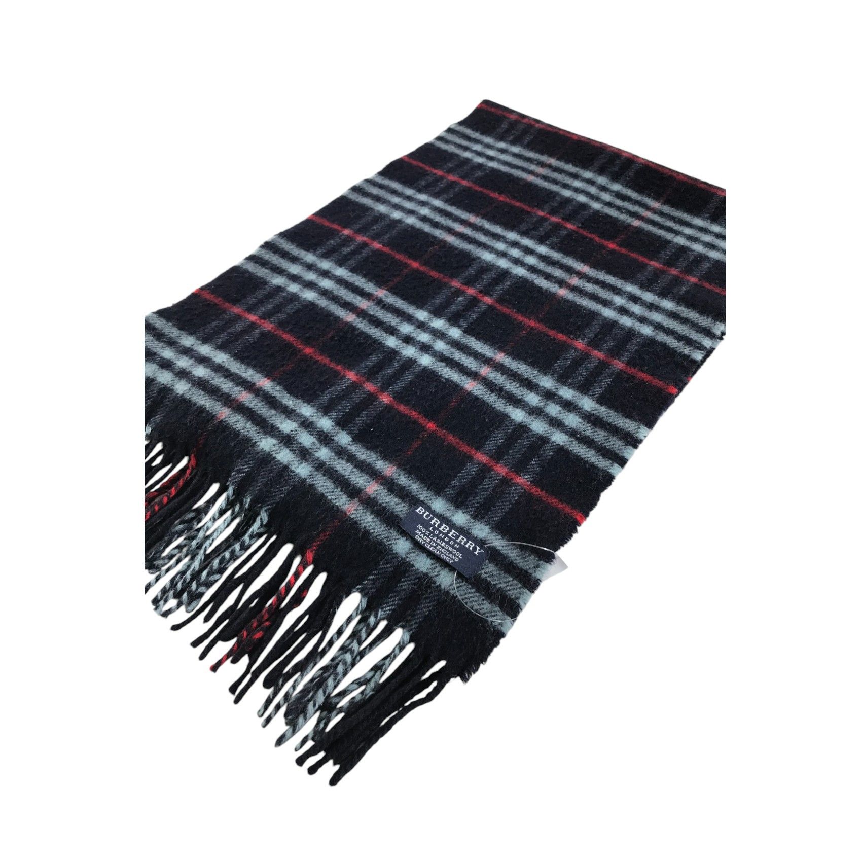 Burberry × Vintage Burberry Scarf / Muffler / Neckwear - WW2600 Size ONE SIZE - 3 Thumbnail