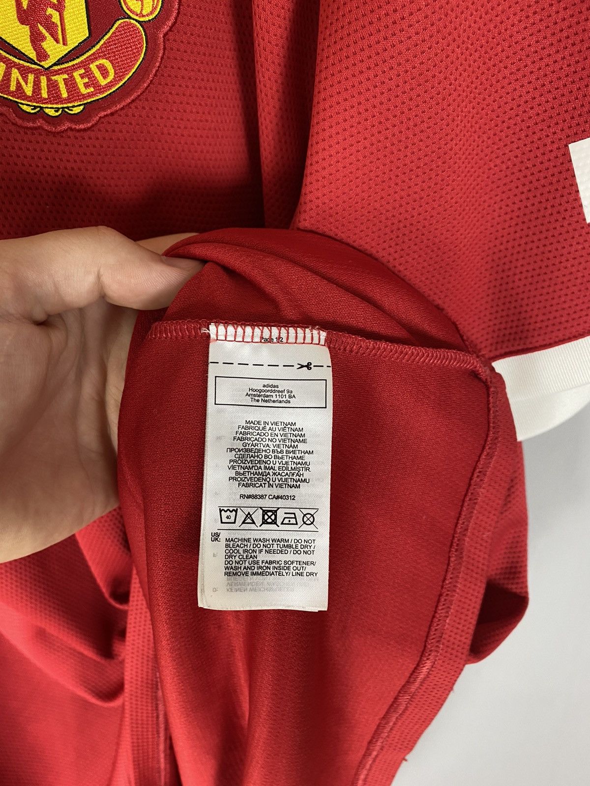 Vintage 2021-2022 Manchester United - Ronaldo #7 adidas shirt jersey Size US XXL / EU 58 / 5 - 7 Thumbnail