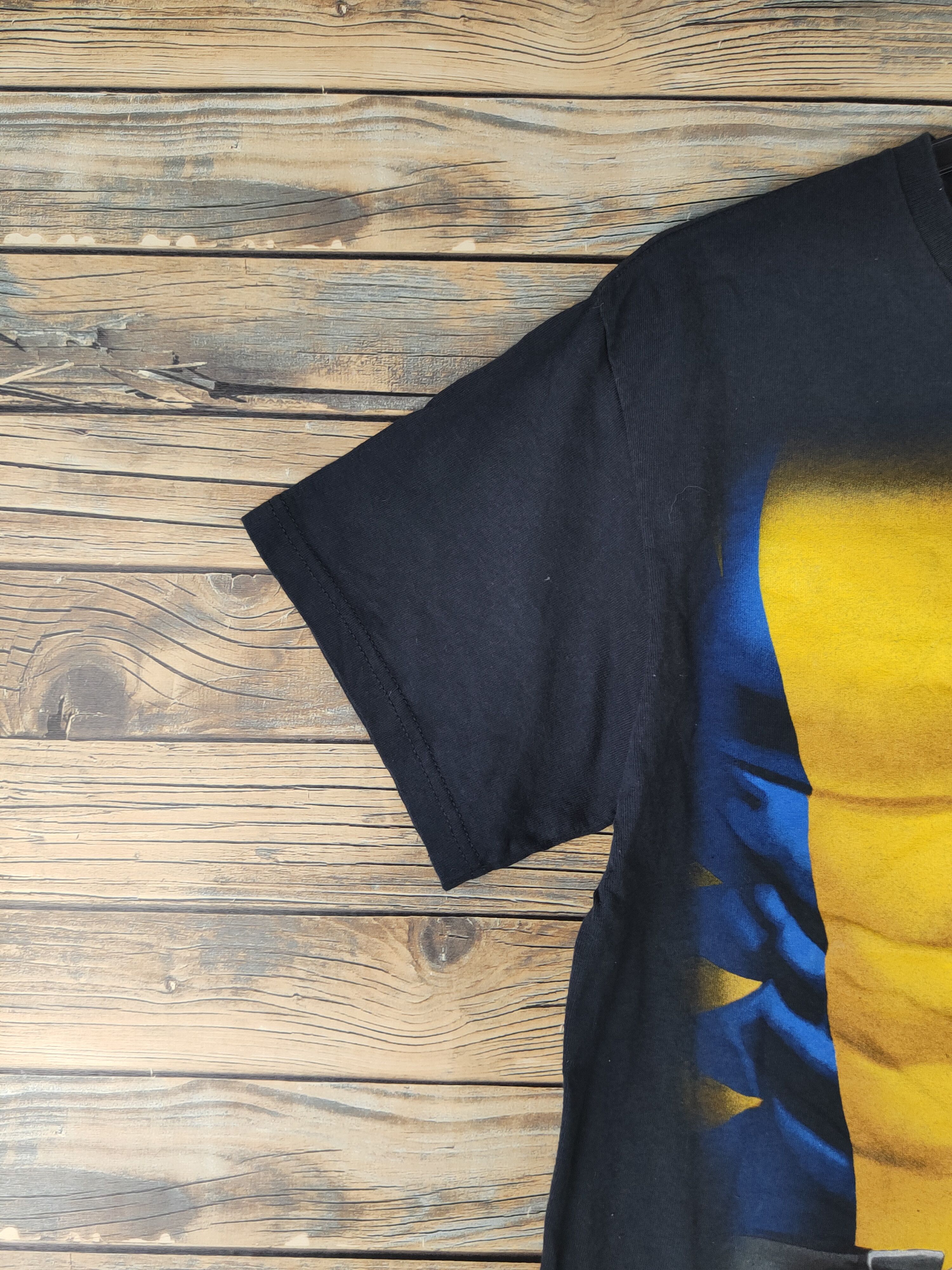 Japanese Brand × Marvel Comics × Vintage DL Marvel Black Wolverine Short Sleeve T-shirt #2131 Size US M / EU 48-50 / 2 - 5 Thumbnail