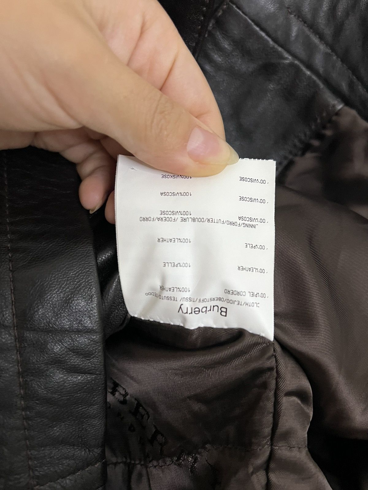 Burberry Burberry learher jacket L Size US L / EU 52-54 / 3 - 2 Thumbnail