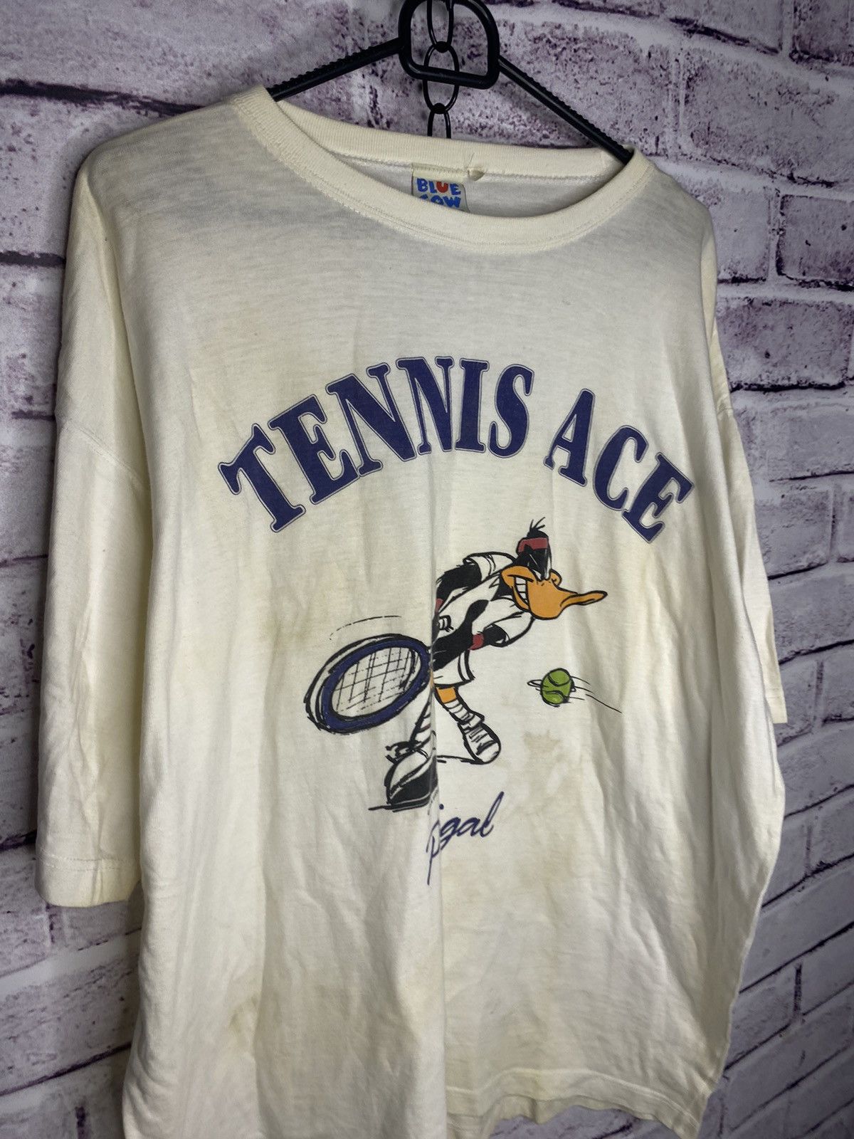 Cartoon Network Warner Bros Distressed Overprint Logo Tee Portugal Size US XL / EU 56 / 4 - 2 Thumbnail