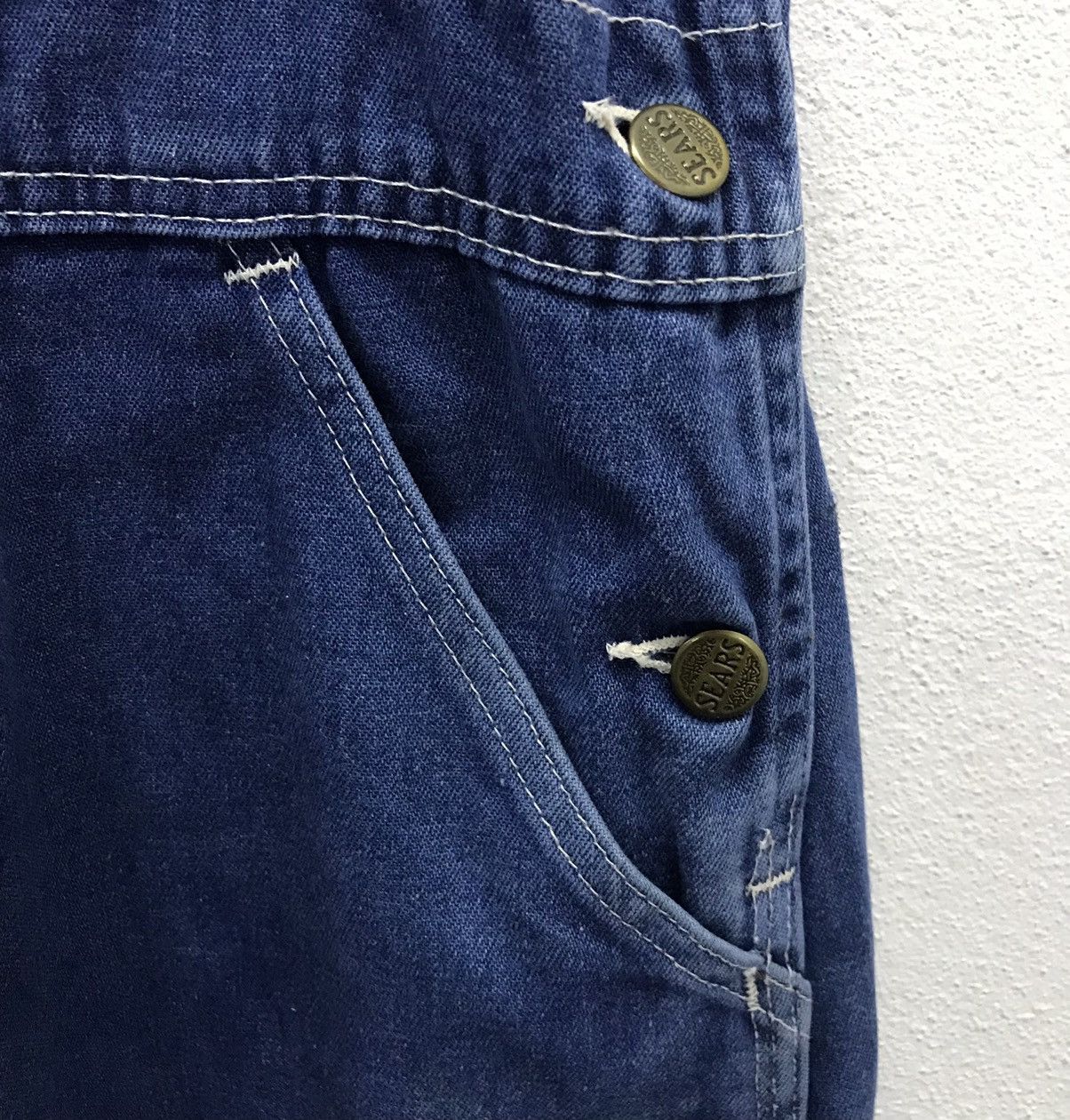 Sears × Vintage Vintage Sears Overall Size US 37 - 8 Thumbnail