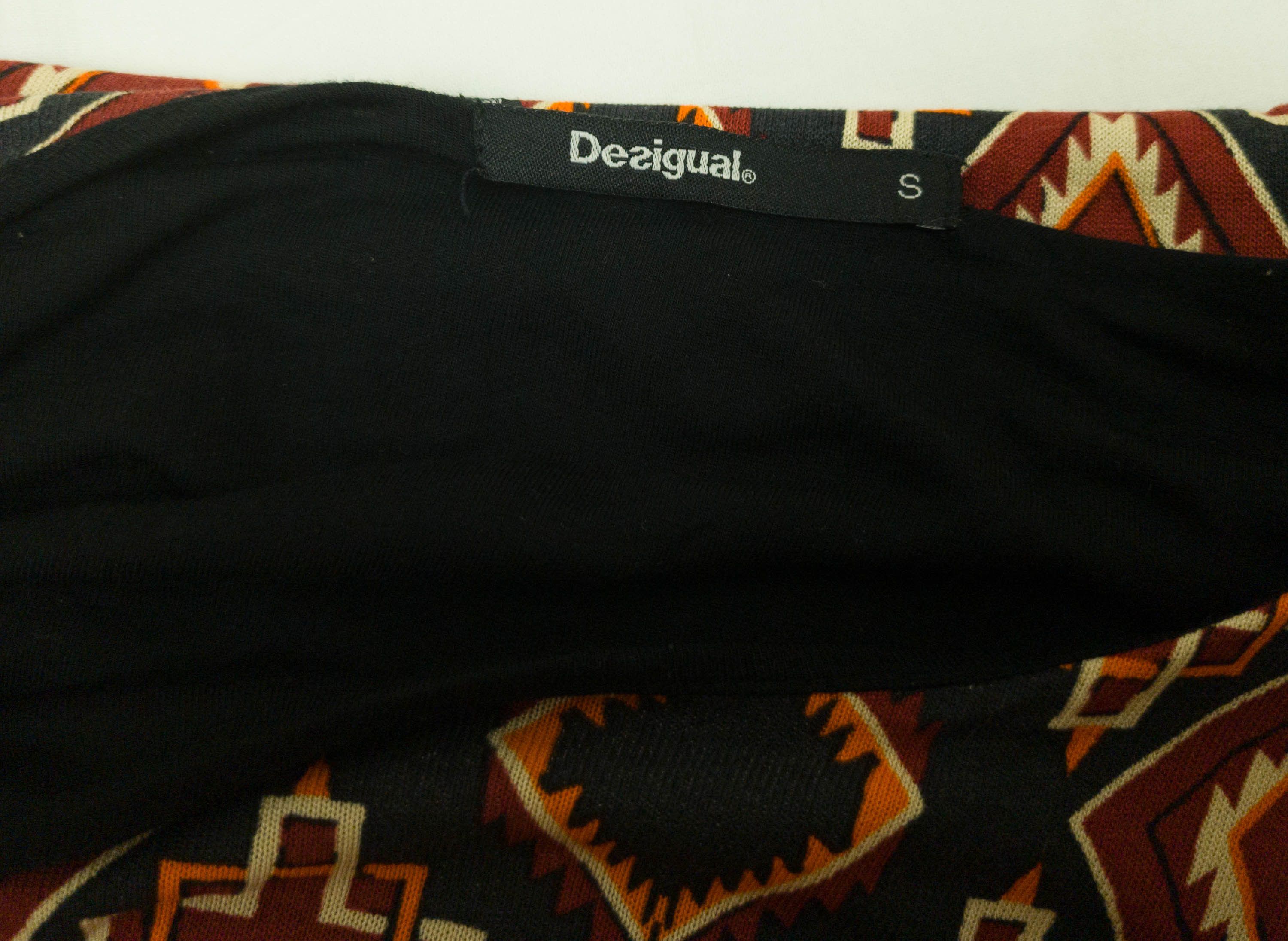 Desigual Desigual womens dress 3/4 sleeve size M (label S) Size M / US 6-8 / IT 42-44 - 5 Thumbnail