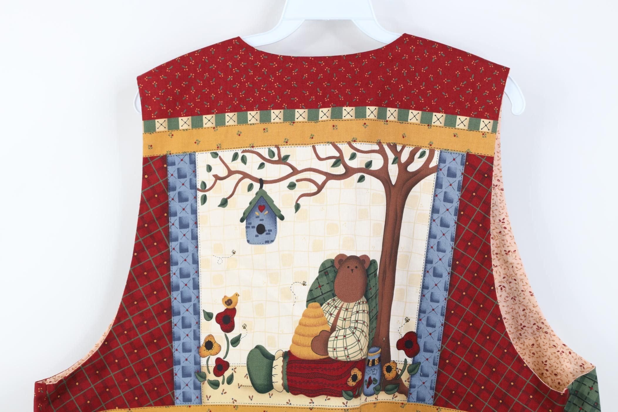 Vintage Vintage 90s Streetwear Reversible Country Bear Chicken Vest Size XL / US 12-14 / IT 48-50 - 8 Thumbnail