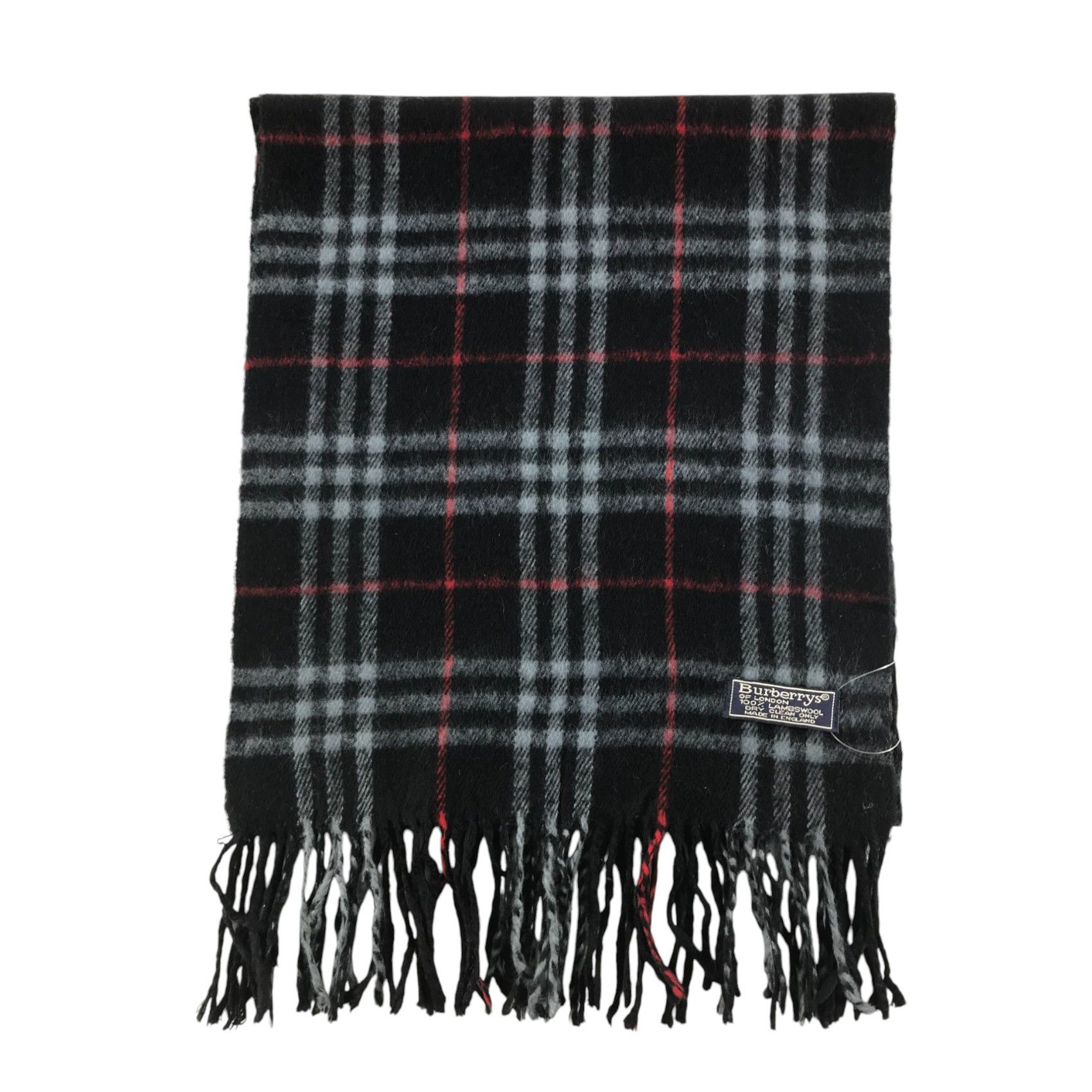 Burberry × Vintage Burberry Scarf / Muffler / Neckwear - WW2785 Size ONE SIZE - 2 Thumbnail