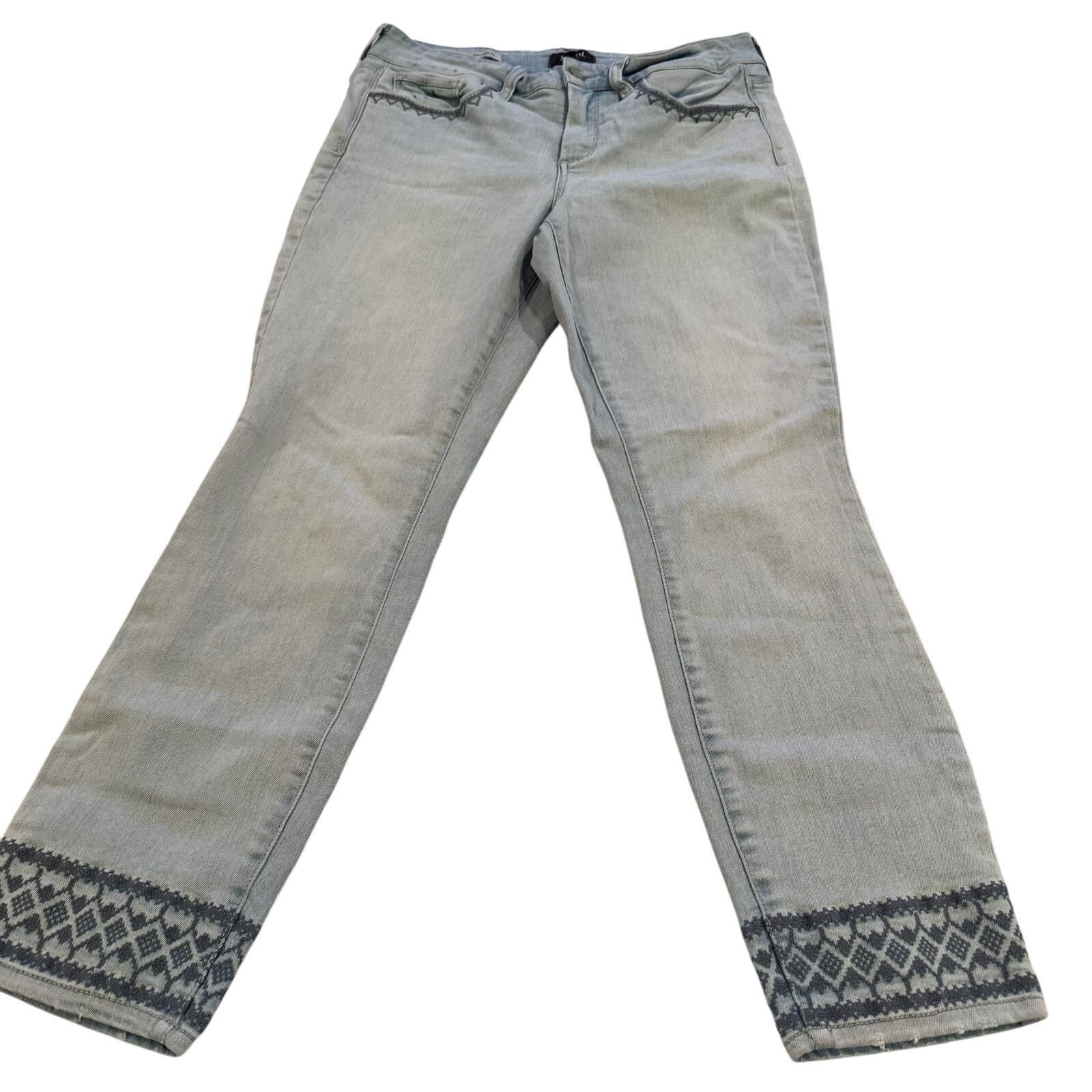 NYDJ NYDJ AMI Skinny Ankle Jeans - Size 8 - Excellent Condition Size 30" / US 8 / IT 44 - 1 Thumbnail
