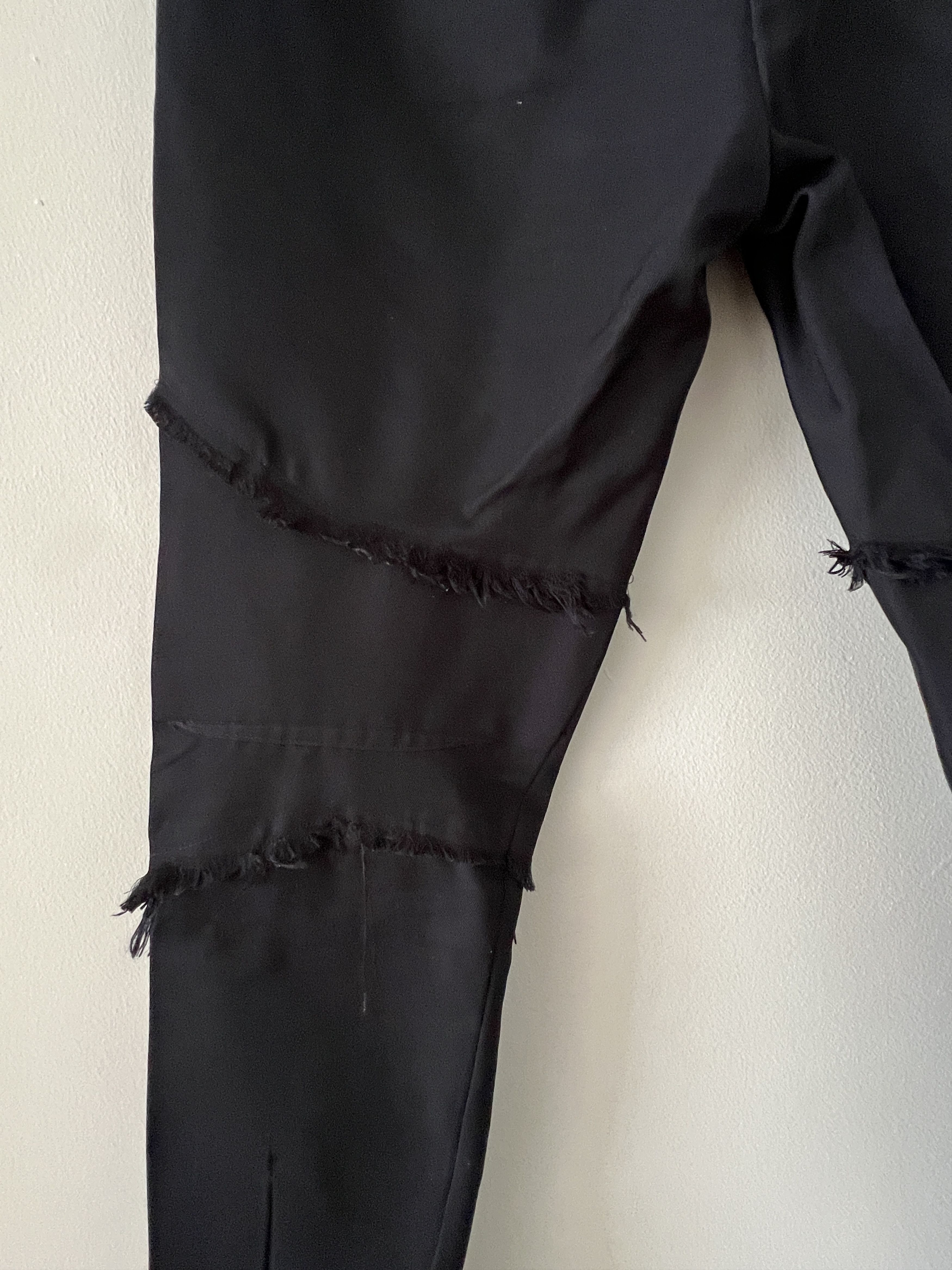 Lanvin Lanvin Silk Runway Spring 2011 Silk Black Trousers Pant Size US 30 / EU 46 - 8 Thumbnail