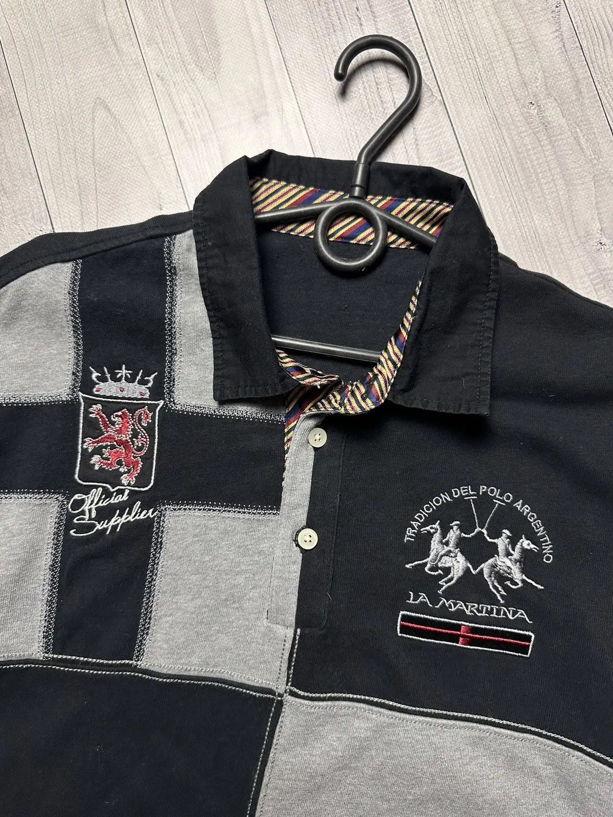 La Martina Vintage La Martina Scotland rugby jersey logo rare M Size US M / EU 48-50 / 2 - 4 Thumbnail