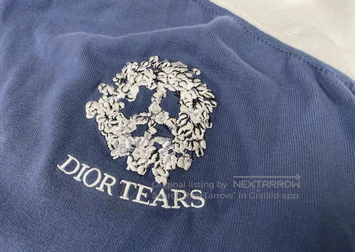 Dior Blue and White Short Sleeve Shirt. Size US L / EU 52-54 / 3 - 4 Thumbnail