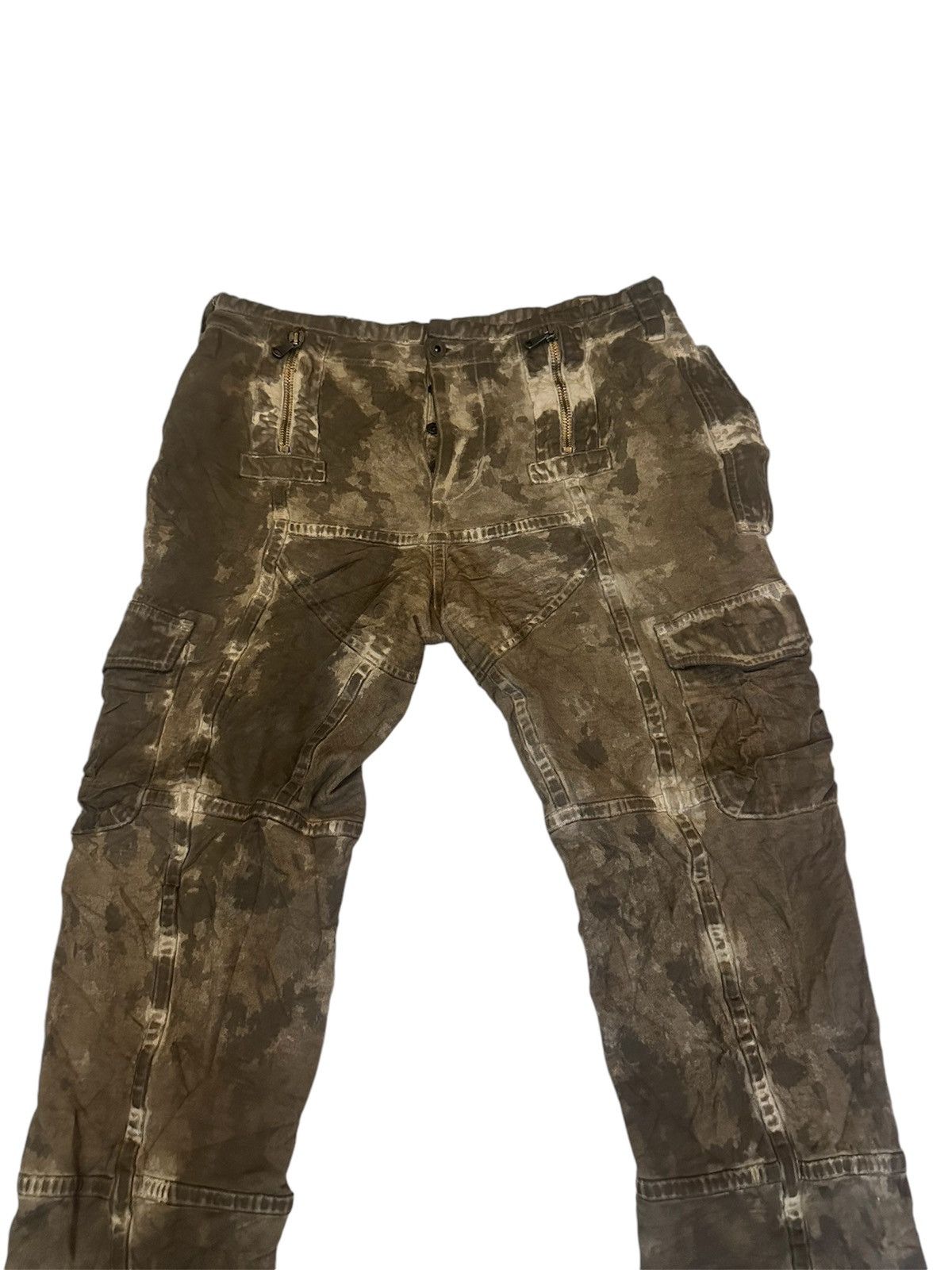 Dolce & Gabbana Cargo acid wash pant by dolce & gabbana Size US 34 / EU 50 - 2 Thumbnail