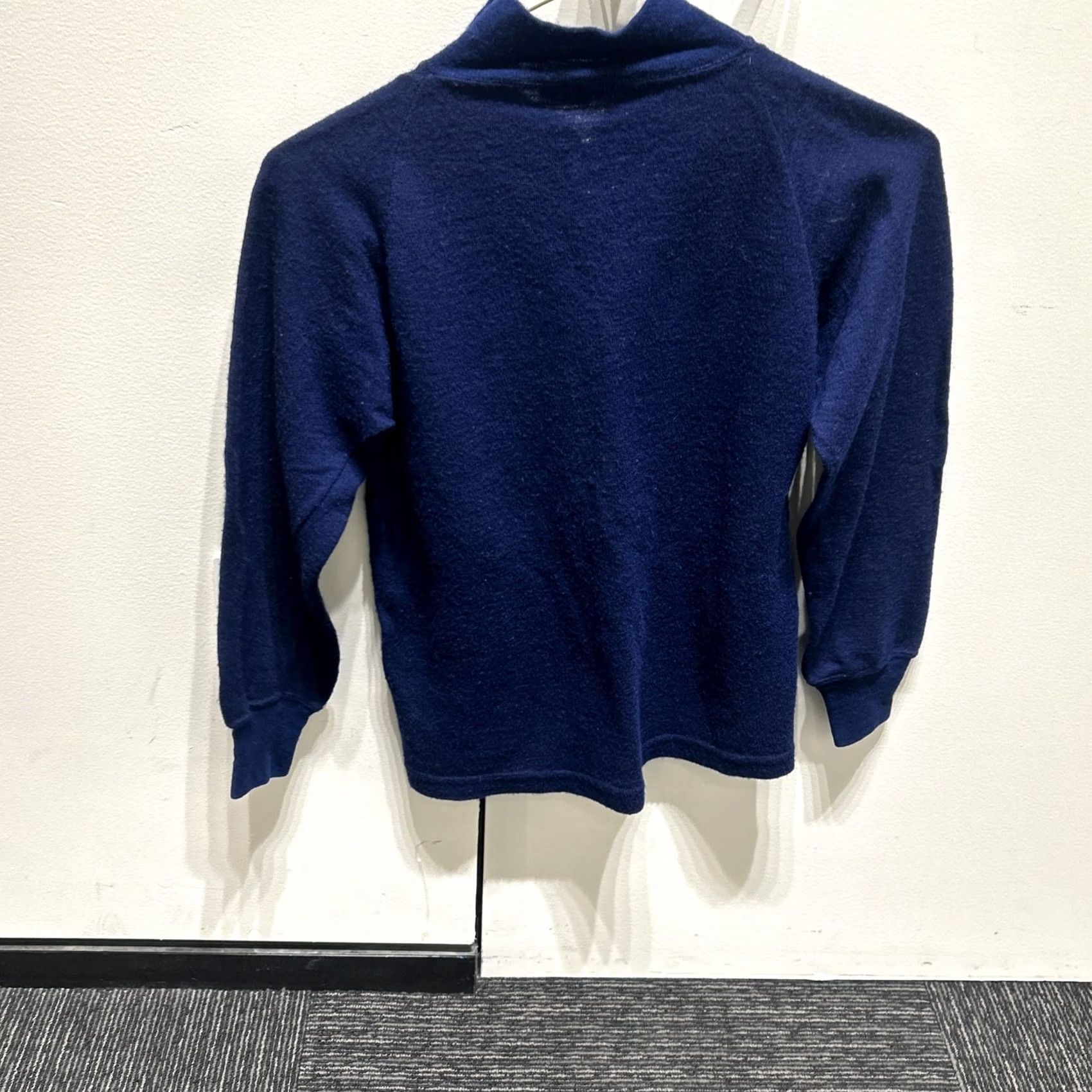 The North Face VINTAGE The North Face Brown Label Wool H-Zip Navy Blue Women’s Small Jacket 90s Fleece Collared Full Zip Mens? Womens Size L / US 10 / IT 46 - 5 Thumbnail