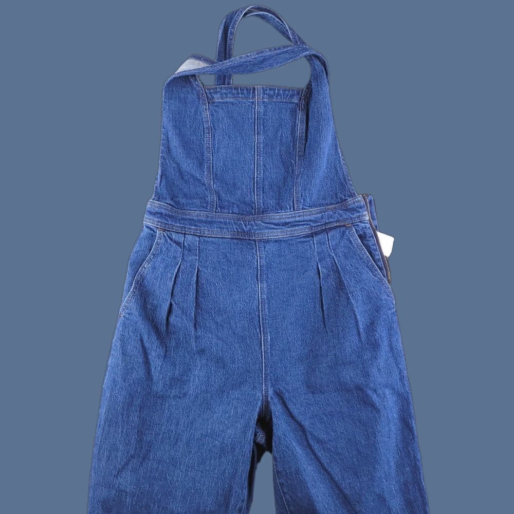 Madewell Madewell Overalls Womens 8 Blue Stretch Denim Jean Size 30" / US 8 / IT 44 - 1 Thumbnail