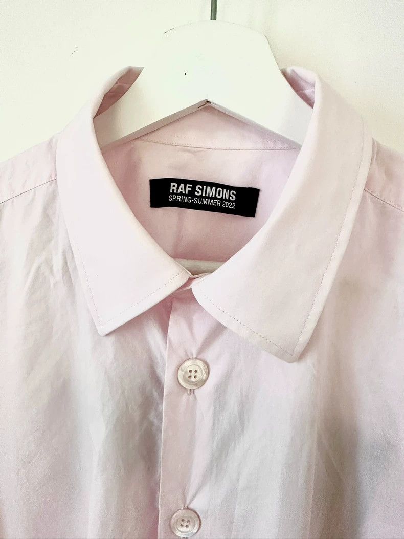 Raf Simons Raf simons Twepp Six Gentlemen Pink Short Sleeve Loose Shi Size US M / EU 48-50 / 2 - 2 Thumbnail