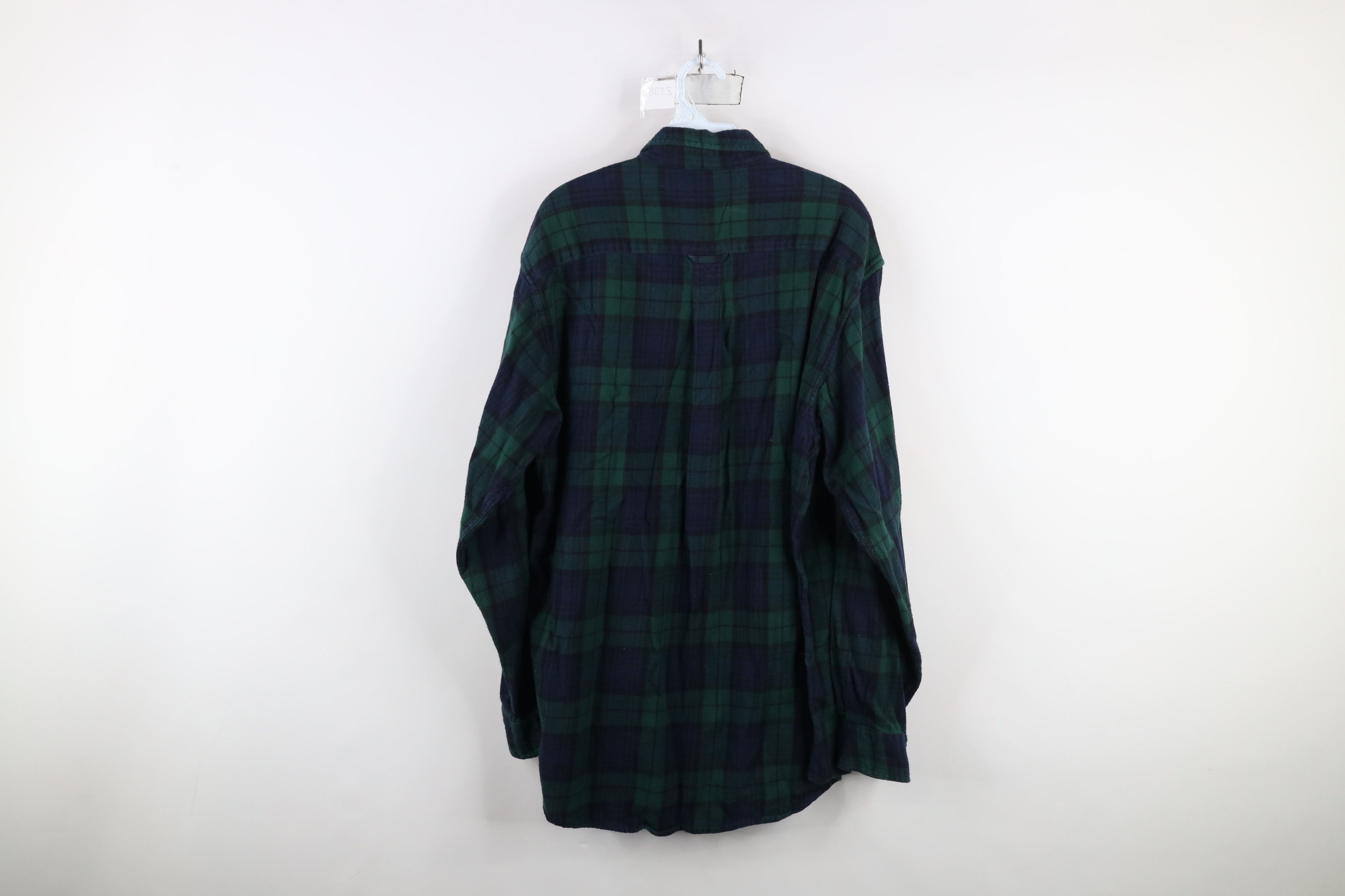 Vintage Vintage 90s Streetwear Collared Button Down Shirt Plaid Size US XL / EU 56 / 4 - 7 Thumbnail