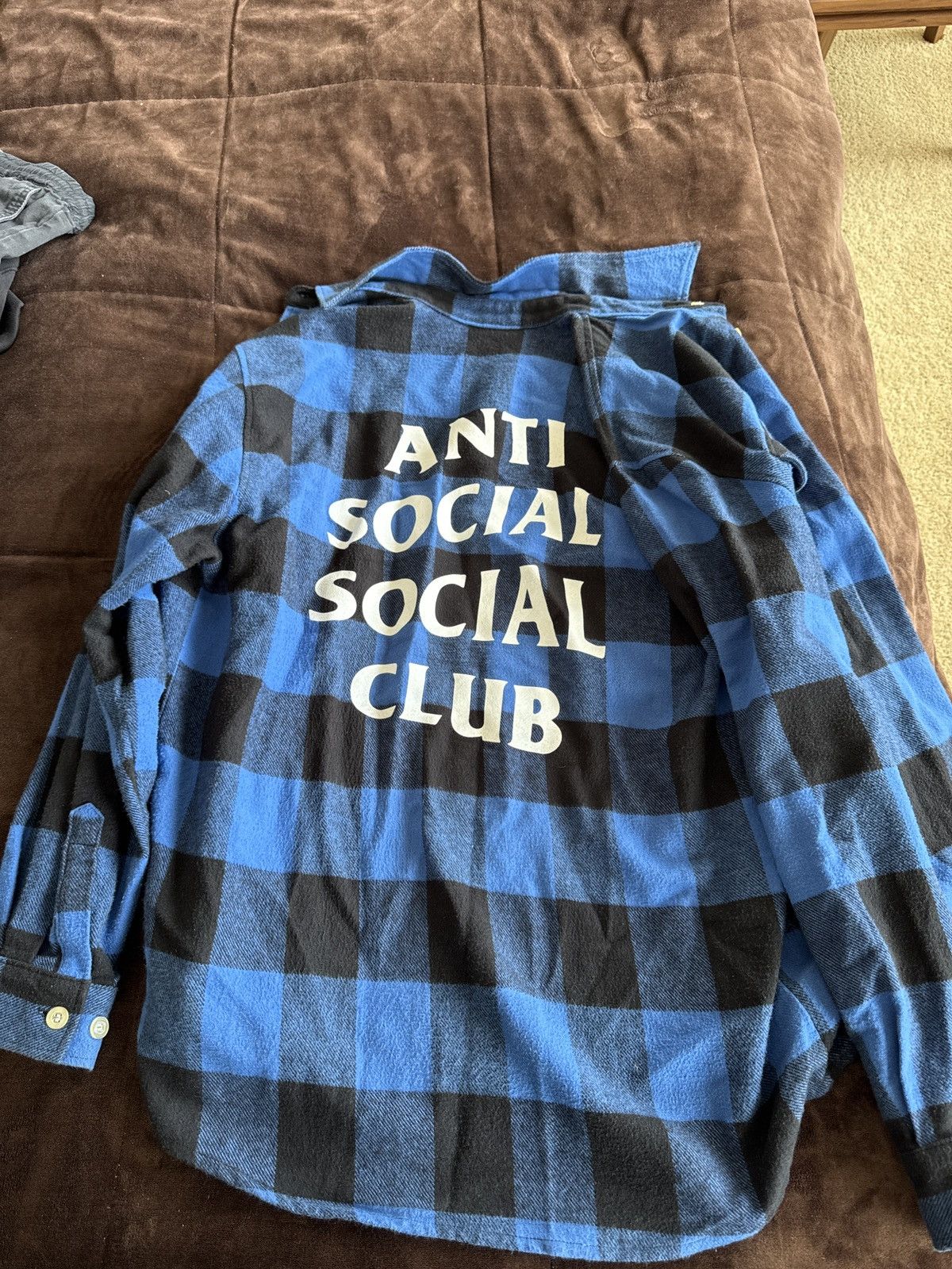 Anti Social Social Club ASSC Flannel Size US L / EU 52-54 / 3 - 1 Thumbnail