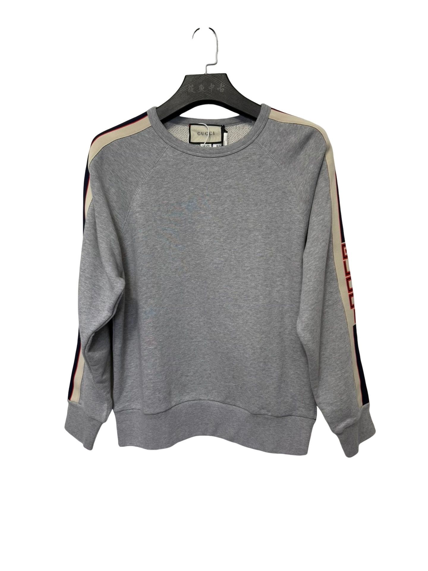 Gucci Gucci Side Stripe Logo Sweatshirt Size S Size US S / EU 44-46 / 1 - 1 Thumbnail