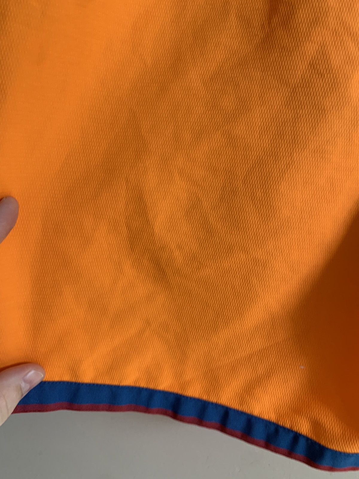 Nike Vintage FC Barcelona 2006 away orange soccer shorts Nike Size US 32 / EU 48 - 7 Thumbnail