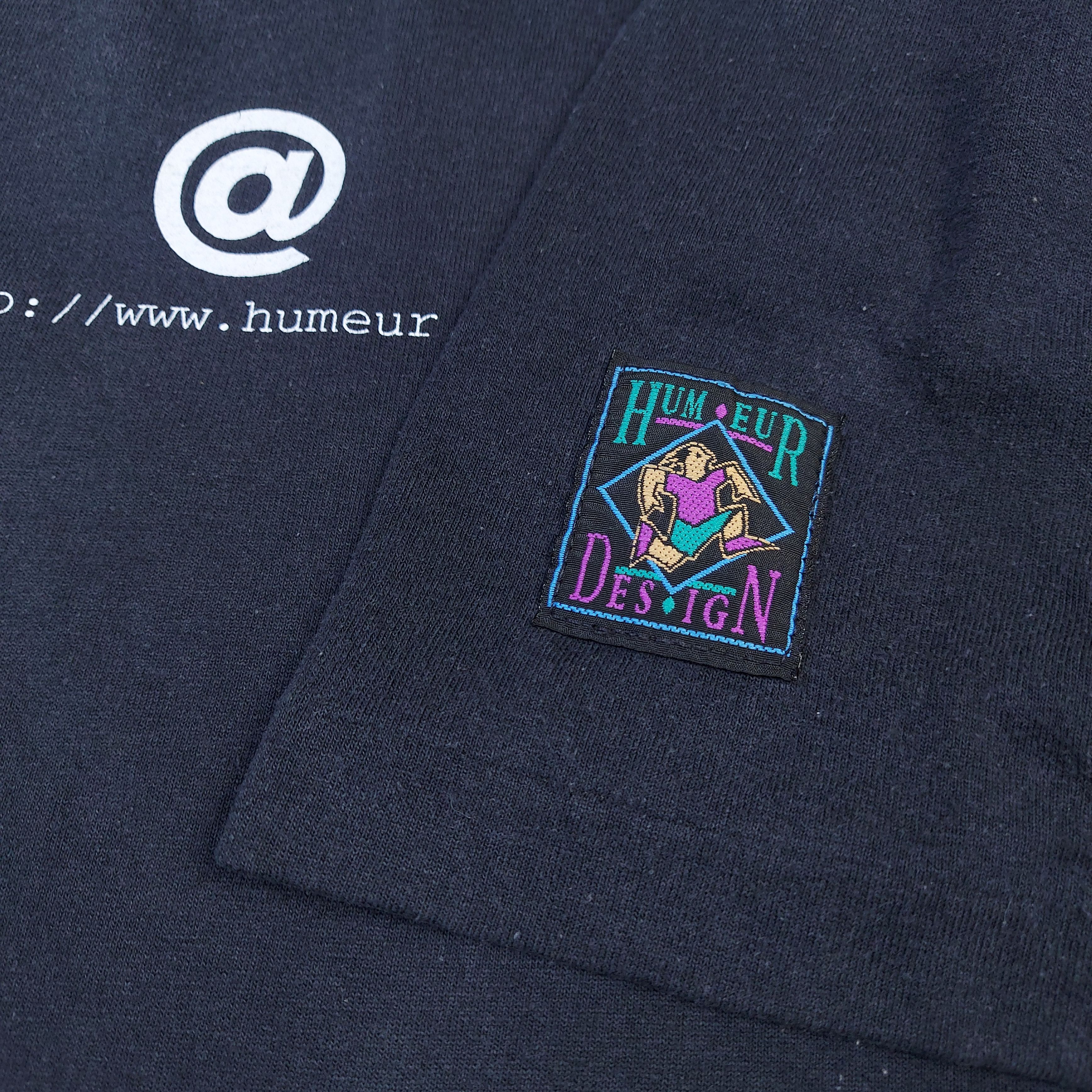 Other Vintage 90s Humeur Design Canada Single-Stitch TEE Size US M / EU 48-50 / 2 - 7 Thumbnail