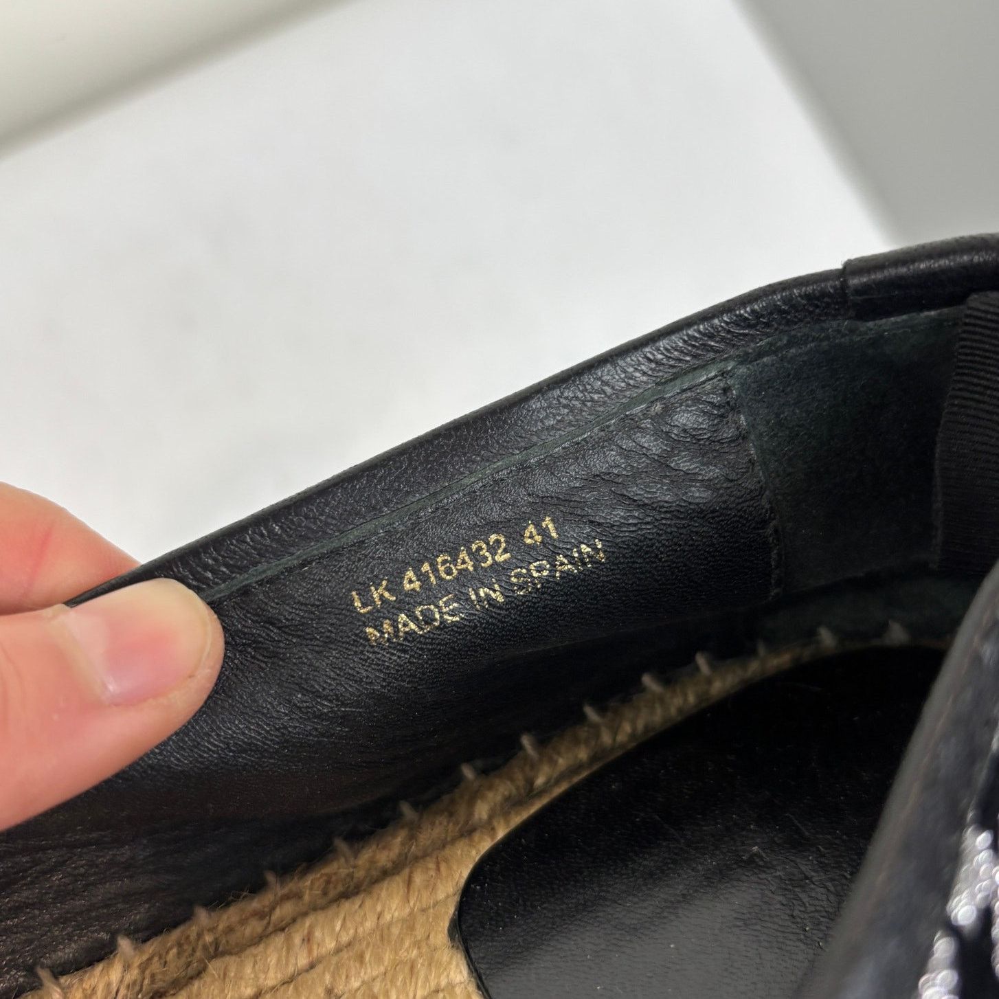 Saint Laurent Paris Saint Laurent Glitter Star Espadrilles Women's 41 US 11 Size US 11 / IT 41 - 10 Thumbnail