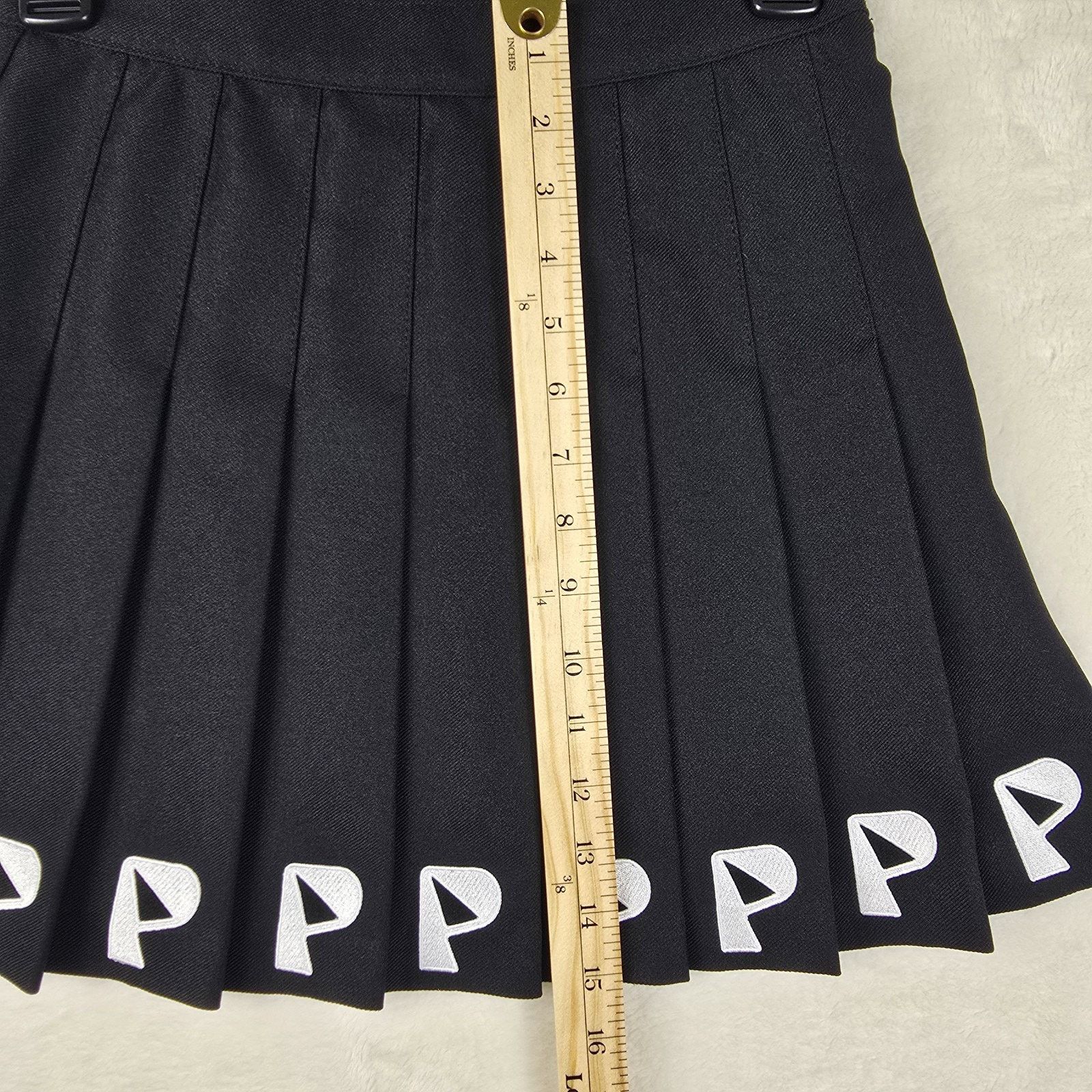 Public School Public School Pictures Brand Pleated Mini Logo Skirt Small Size 25" / US 0 / IT 36 - 9 Thumbnail