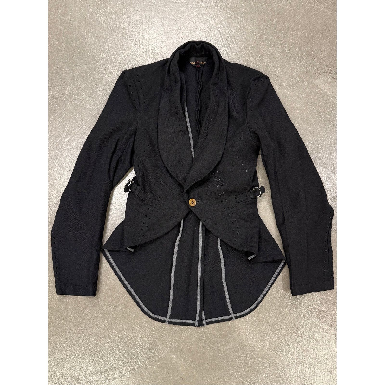 Comme des Garcons A/W 2004 Comme des Garçons deconstructed lace-up jacket Size US S / EU 44-46 / 1 - 2 Thumbnail