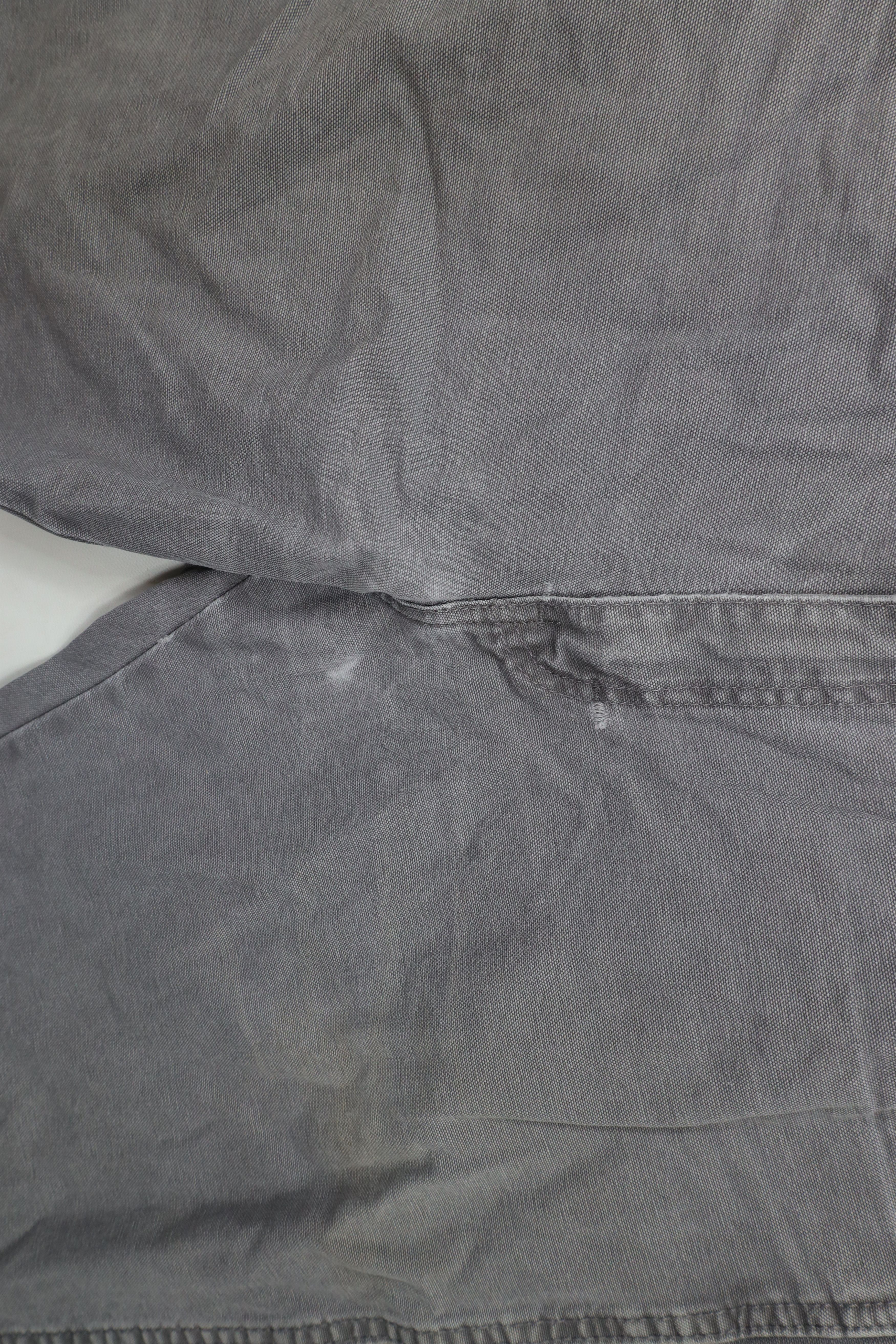 Dickies × Vintage Vintage Dickies Spell Out Relaxed Fit Canvas Pants Gray Size US 34 / EU 50 - 8 Thumbnail