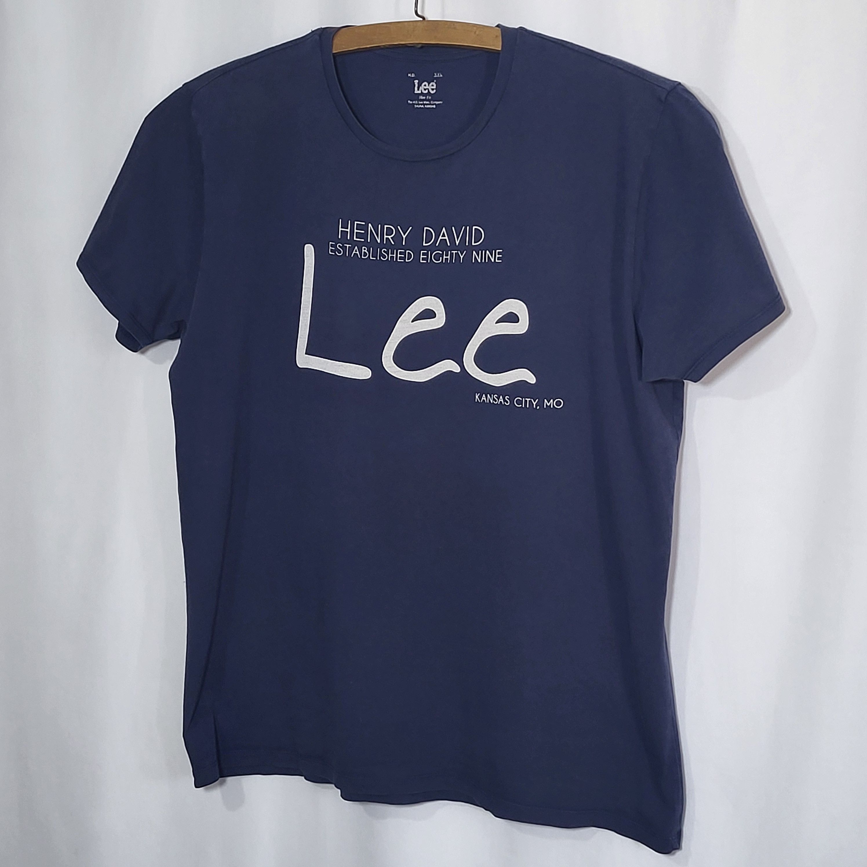 Lee Lee Henry David T-Shirt Size US XXL / EU 58 / 5 - 7 Thumbnail