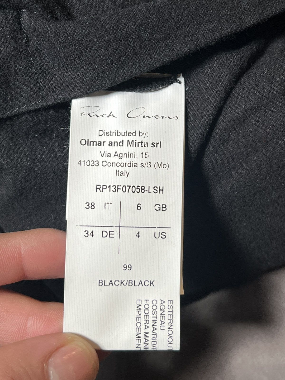 Rick Owens Rick Owens FW13 Plinth Leather Shearling Jacket Size XS / US 0-2 / IT 36-38 - 8 Thumbnail